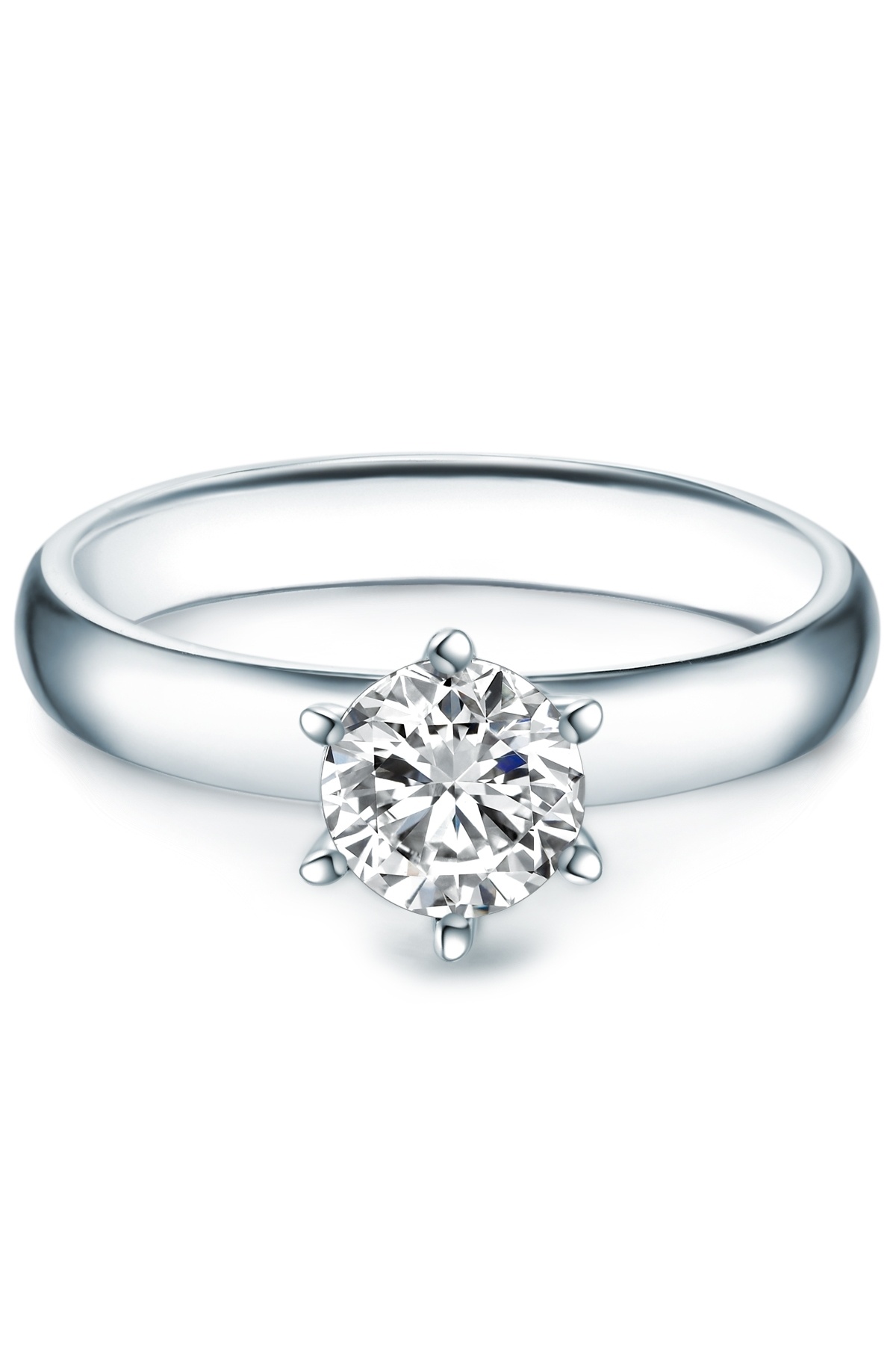 Trilani-Ring mit Kristallen von Swarovski® Ring Sterling Silber verziert mit Kristallen von Swarovski® weiß 1