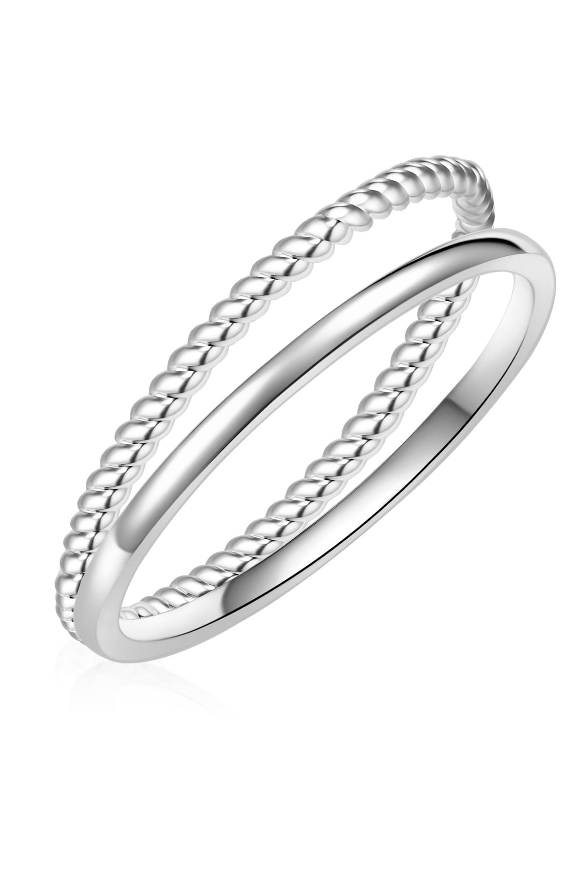 Lulu & Jane-Modeschmuckring 2er Set Ringe 3