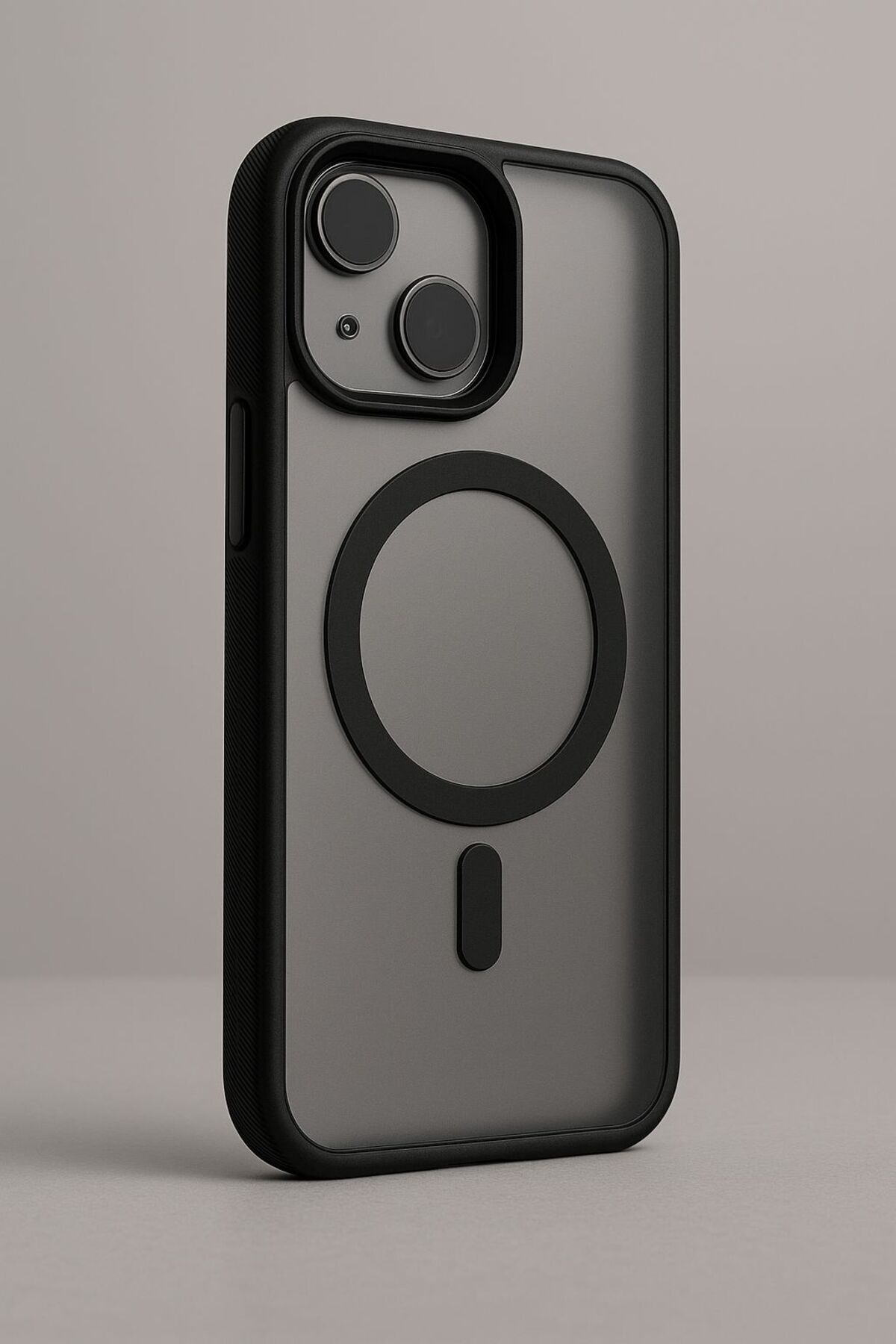 ADR Apple Iphone 13/14 Kılıf Mat Magsafe Şarj Özellikli Darbe Önleyici Hassas Buton Yumuşak Kenar
