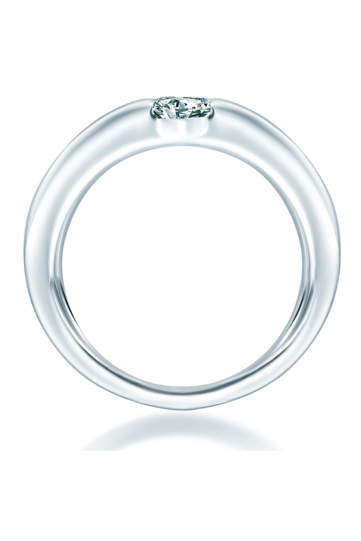 Trilani-Silberring Ring Sterling Silber Zirkonia Weiß 2