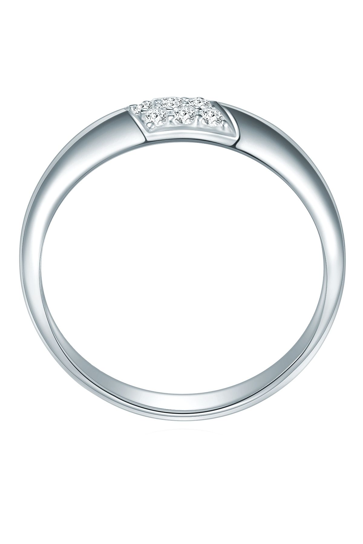 Rafaela Donata-Silberring Ring Sterling Silber Zirkonia Weiß 2