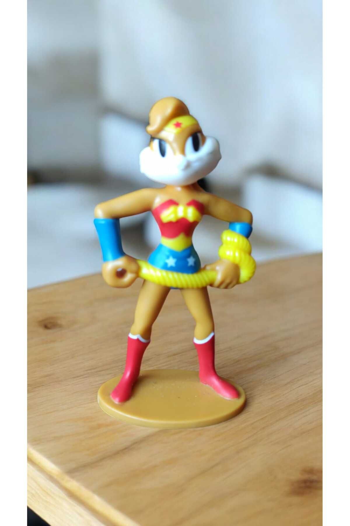 Hureggo vintage lola bunny orijinal figür oyuncak & 9 cm