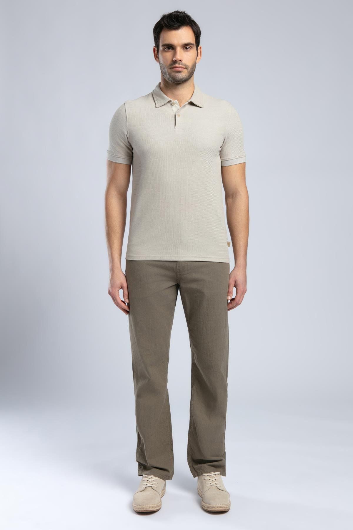 Lee Cooper Rıcky Nd 1 Erkek Dokuma Pantolon Vizon
