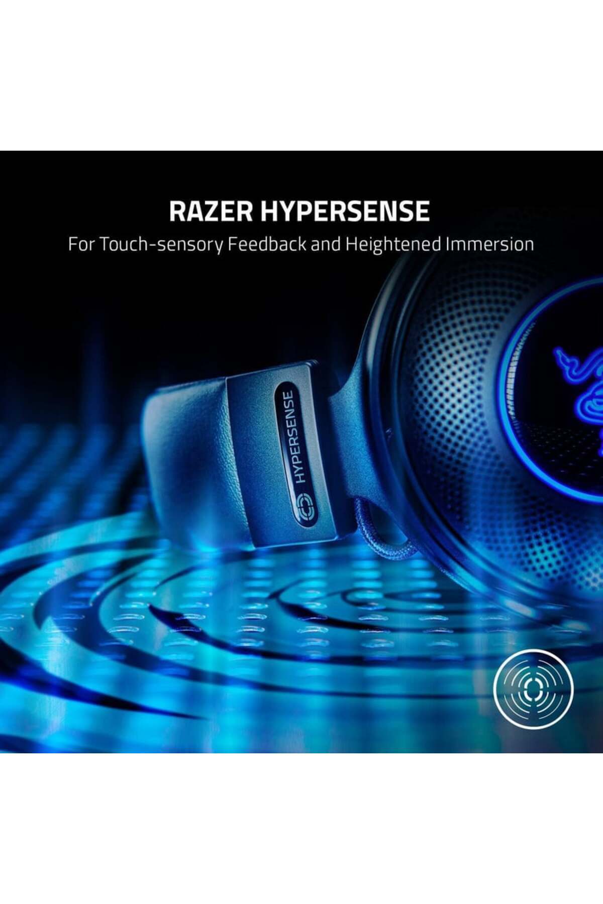 RAZER-Kraken V3 Rgb 7.1 Hypersense Surround Black Gaming Headset (Rz04-03770100-R3M1) 4