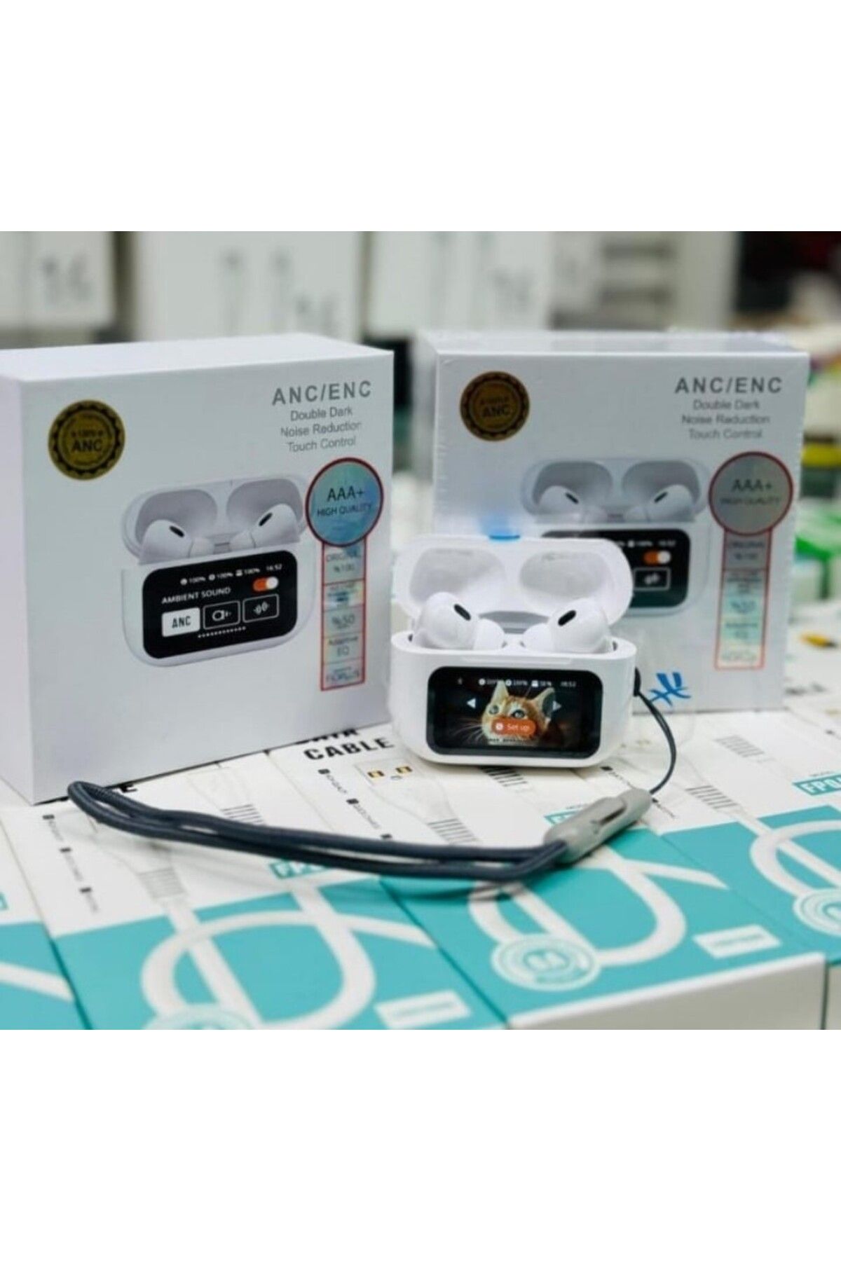 Seynur DİJİTAL EKRANLI ANC BLUETOOTH KULAKLIK