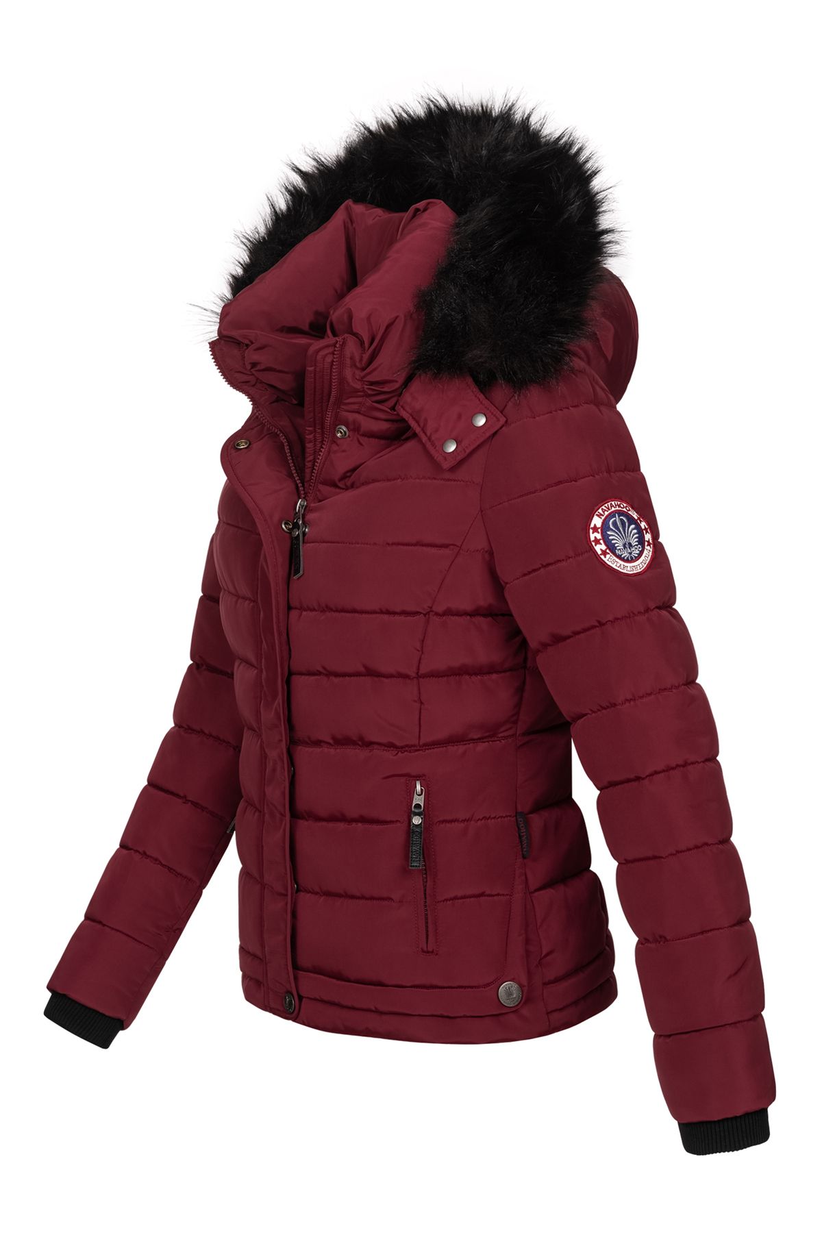 Navahoo-Chloe warme Damen Winter Jacke Parka Mantel Stepp Kurzjacke gefüttert NEU B301 4