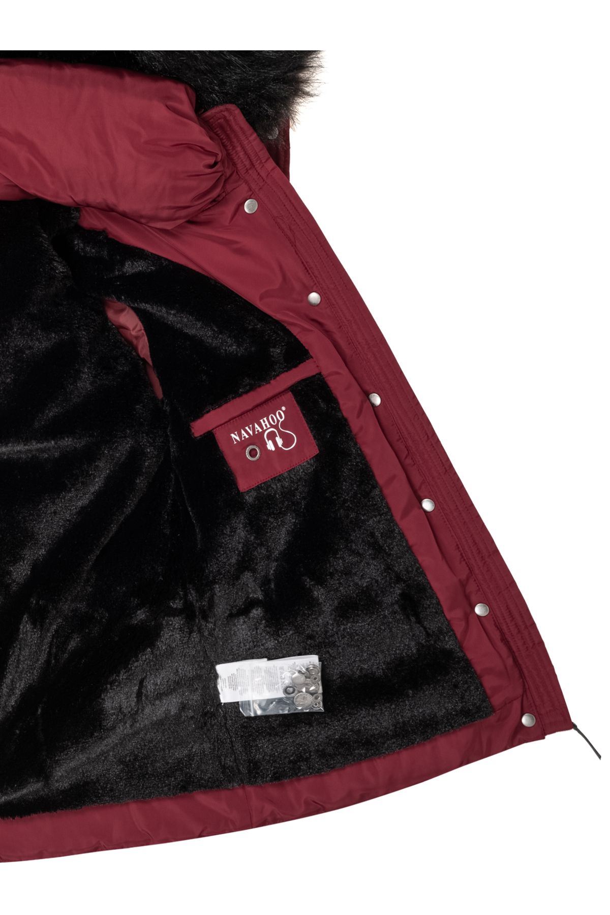 Navahoo-Chloe warme Damen Winter Jacke Parka Mantel Stepp Kurzjacke gefüttert NEU B301 5