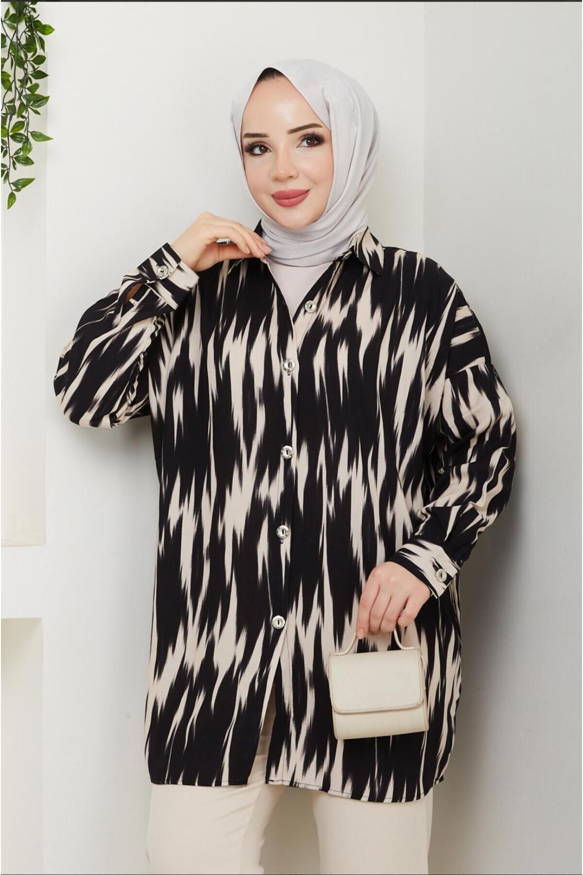 Kirazgym Oversize Viskon Tunik