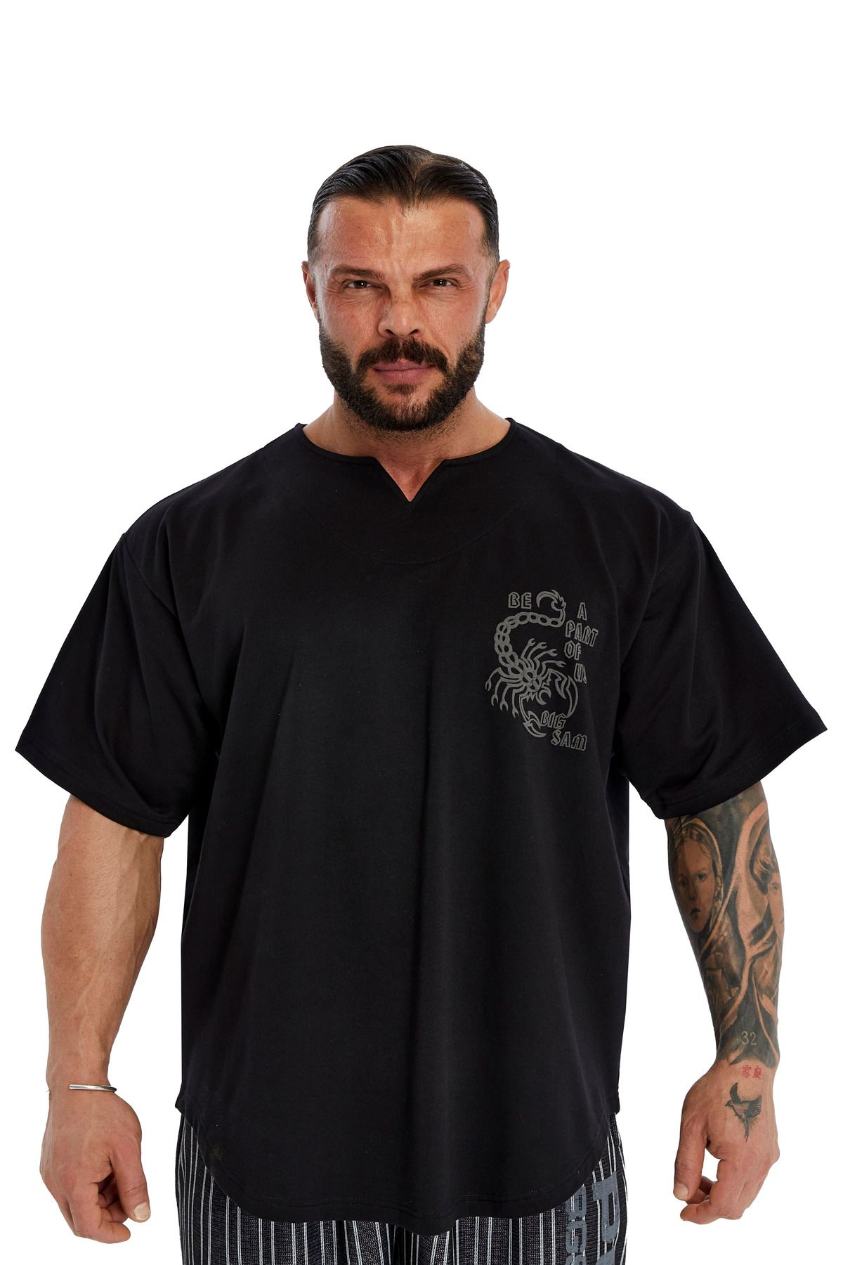 Big Sam OversizeT-shirt Scorpion Rag Top Big Sam 3381