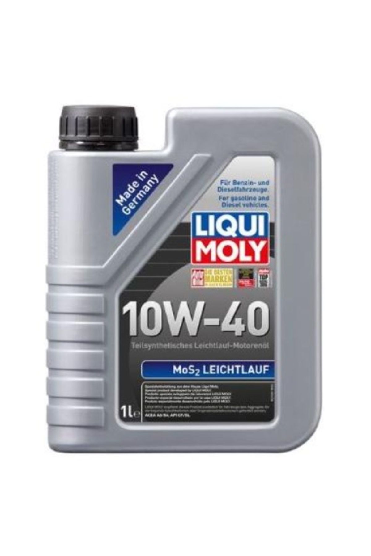 LIQIU MOLY MOTOR YAĞI 10W40 1LT YAĞ YAKMAYI ENGELLER MOS2 LEİCHTLAUF