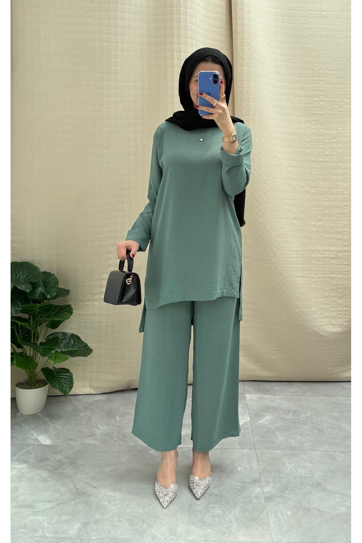 NİSUM MODA DUBLE KOL KLASİK TAKIM