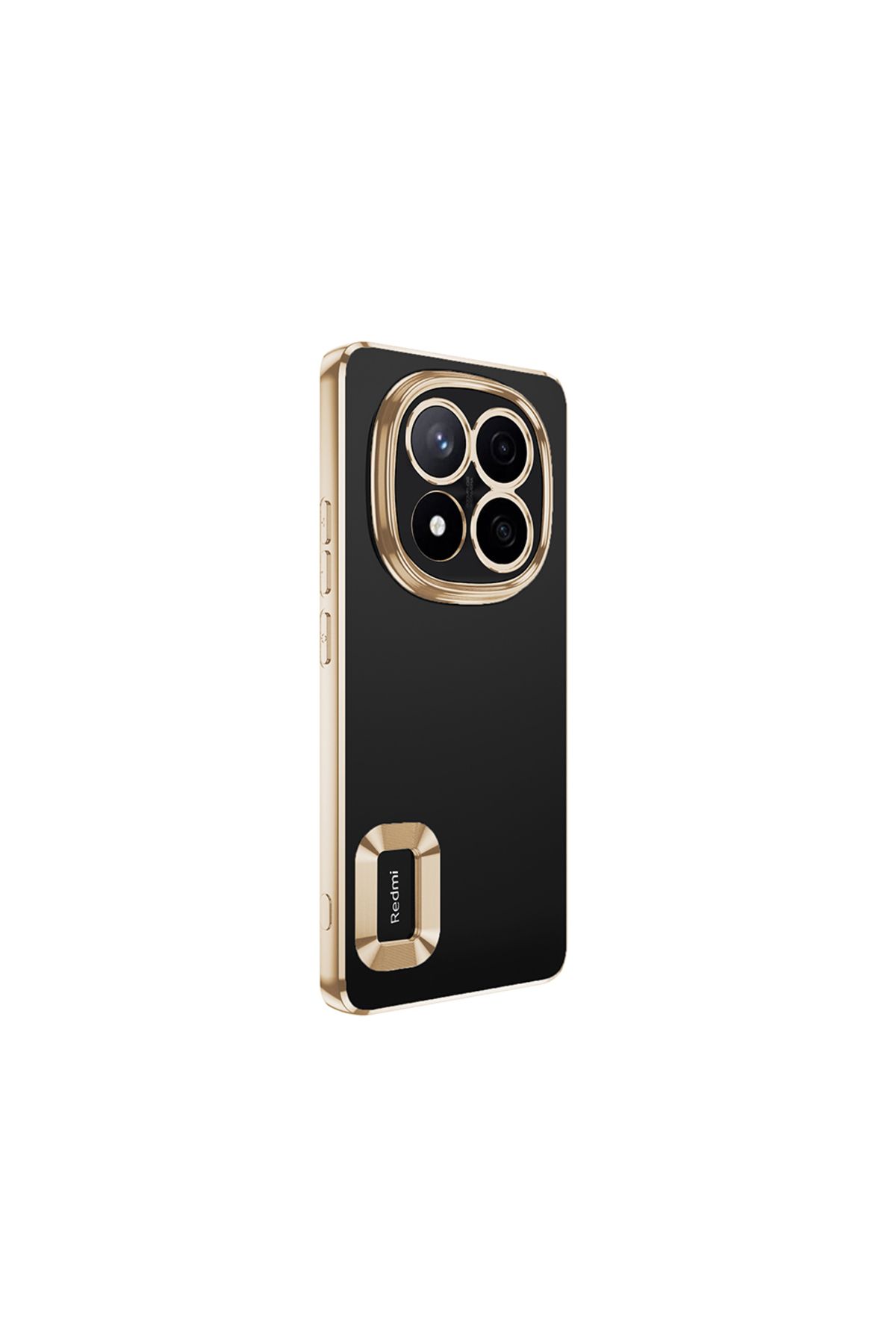 Apsuwa Xiaomi Redmi Note 14 Pro 4G uyumlu Kılıf Omega Silikon Kamera Korumalı Gold