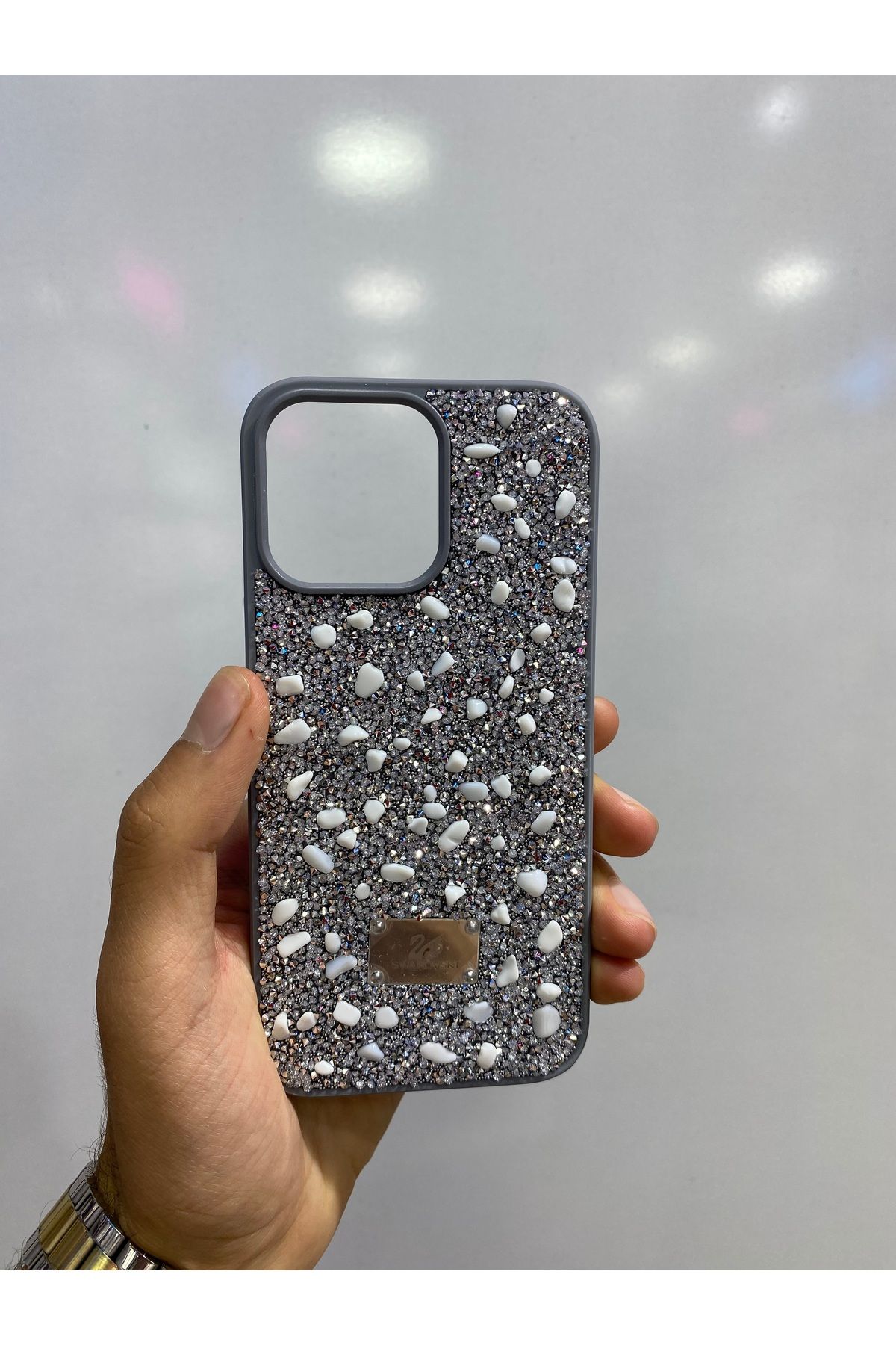 shop İPHONE 16 PRO MAX LÜX TAŞLI KILIF
