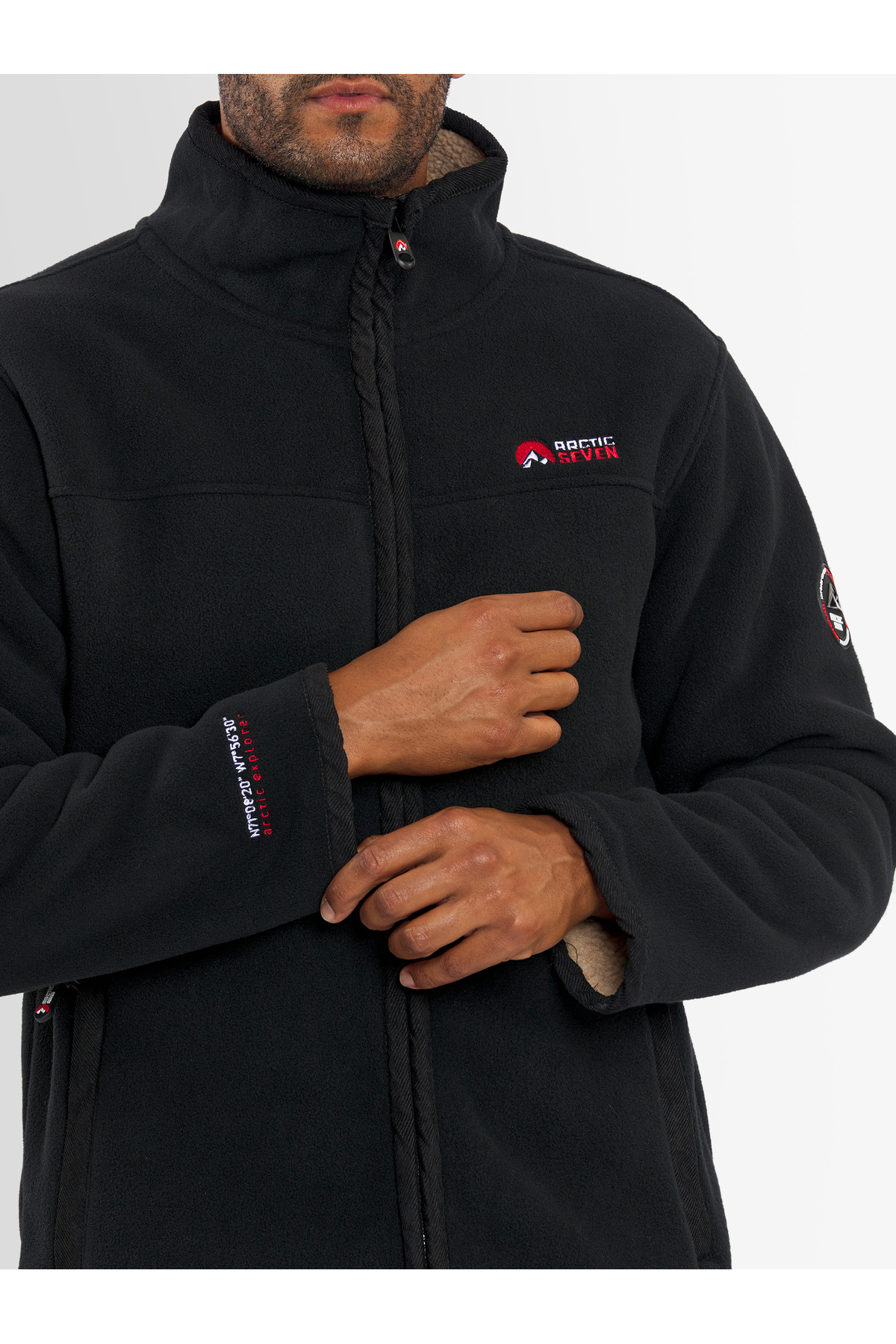 Arctic Seven-Herren Fleece Jacke AS325 ASZeroo 7