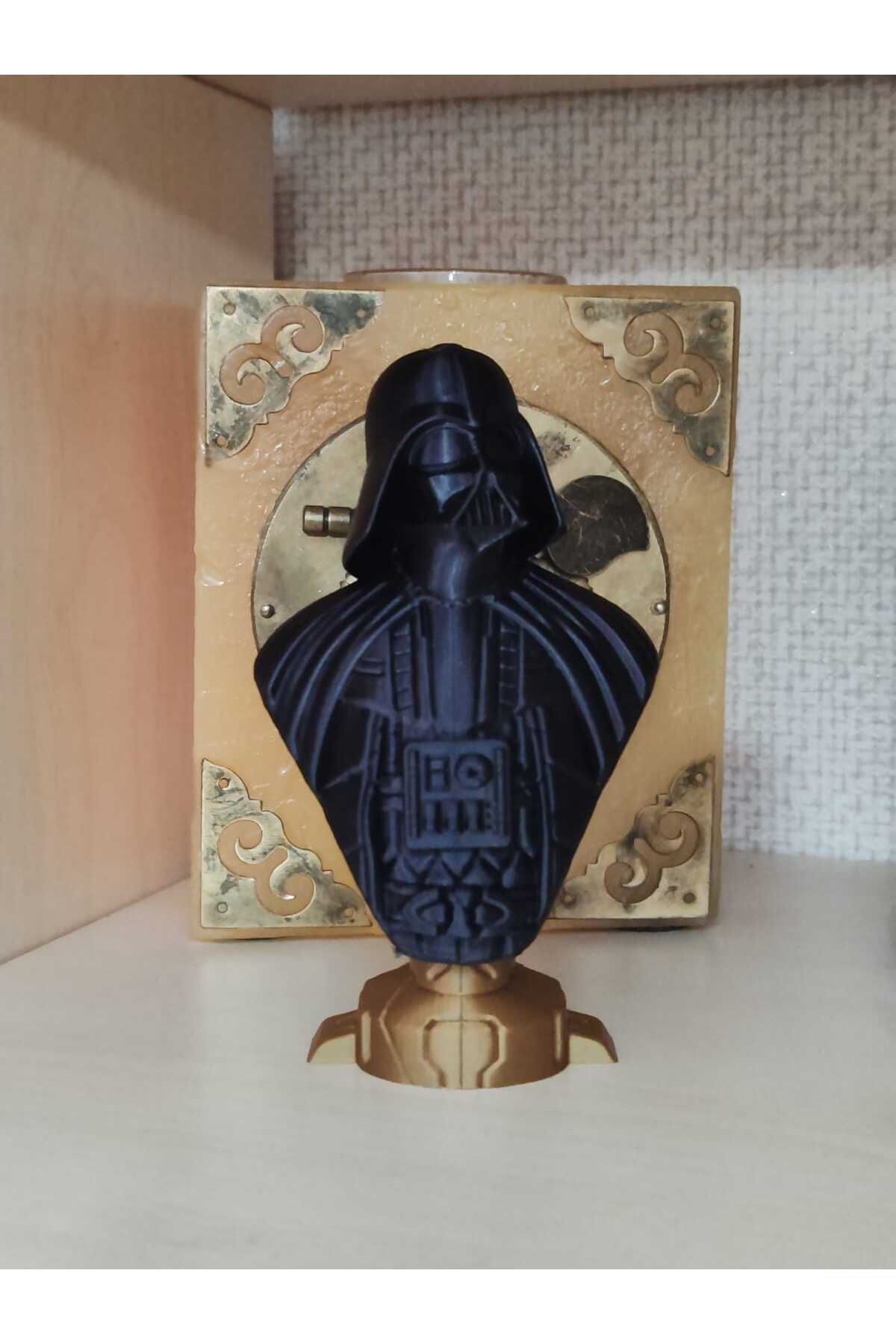 Sende Buldum Özel Tasarım 12cm Darth Vader Büstü — 3D Baskı, Koleksiyonluk ve Dekoratif Figür