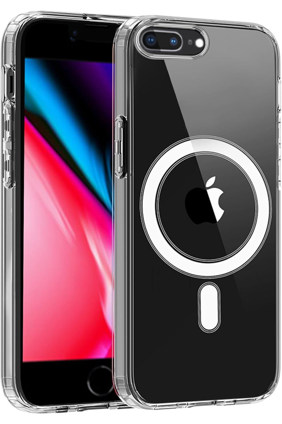 MTL IPHONE 8 PLUS Şeffaf Magsafe Kılıf