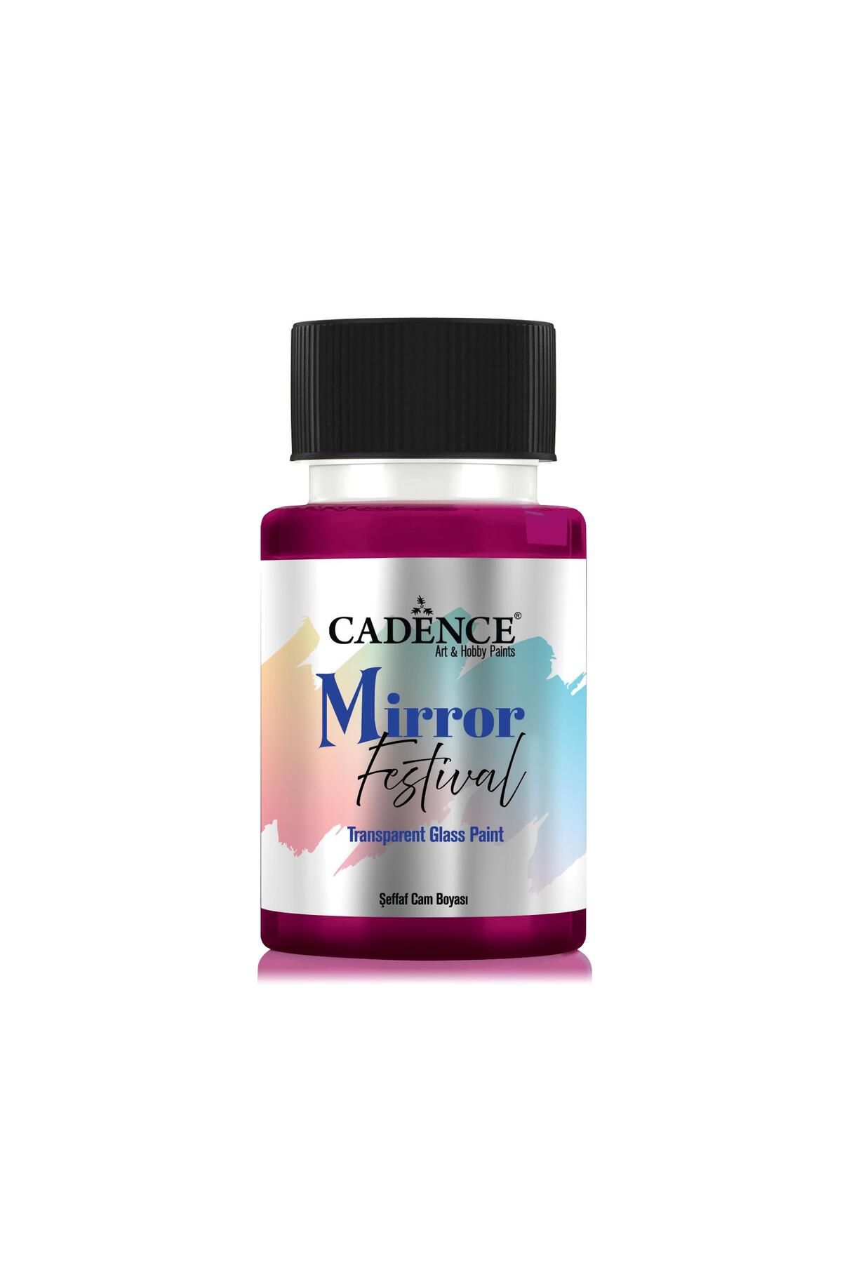 Cadence MIRROR FESTİVAL CAM BOYASI MF-07 FUŞYA 50ML