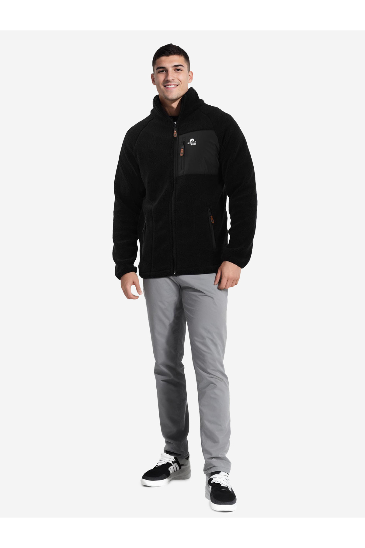 Arctic Seven Fleecejacke - Schwarz