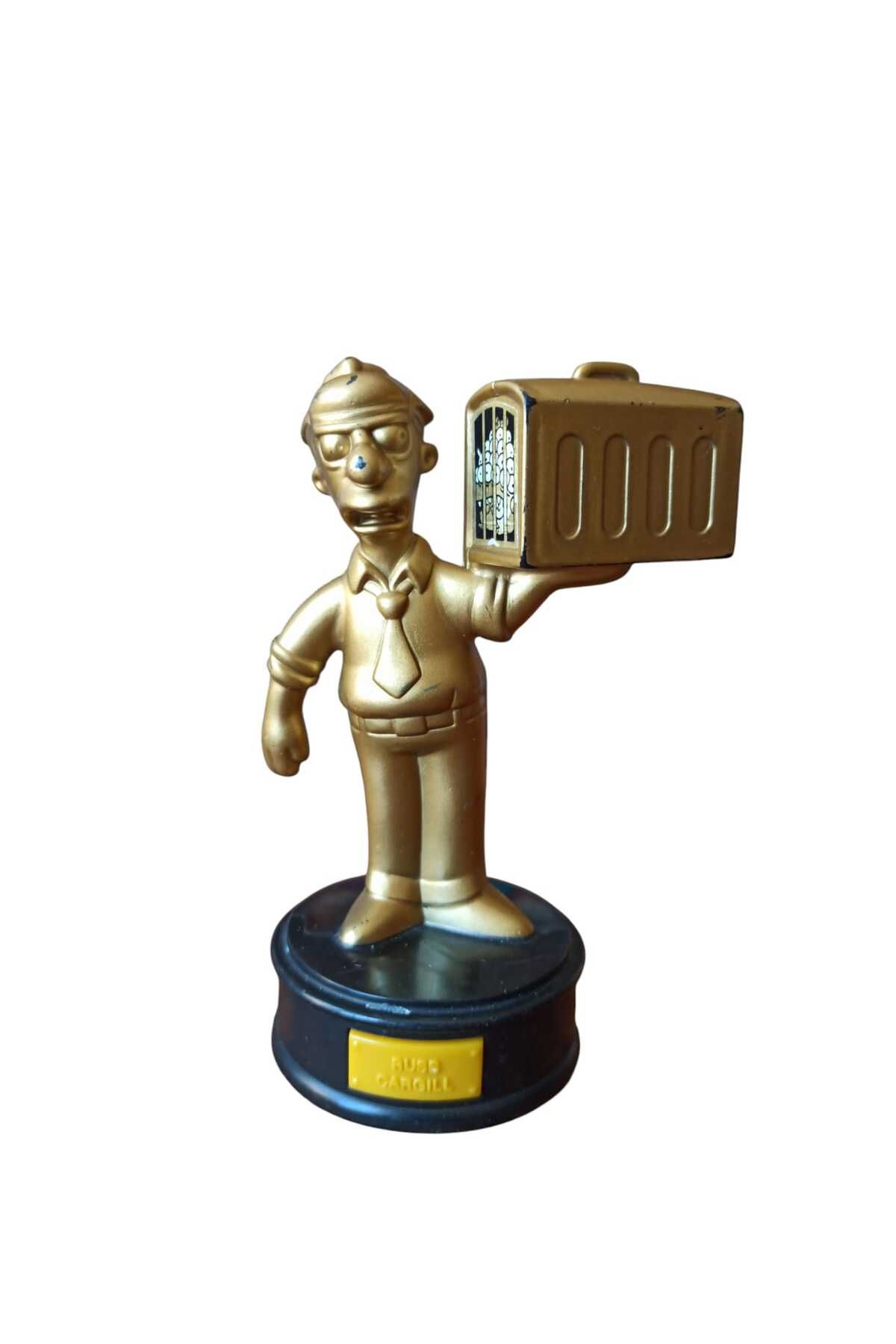 Hureggo vintage the simpsons orijinal gold seri & russ cargıll figür 12 cm