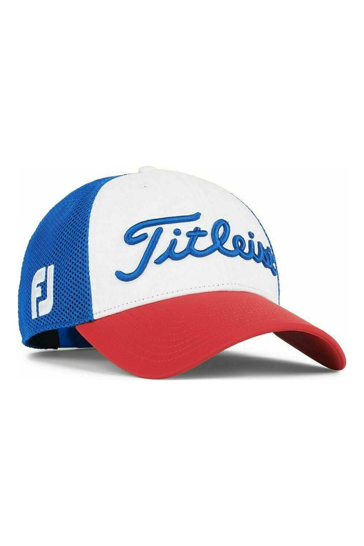 titleist Tour Performans Golf Şapkası Th22atpme-14r6 Mavi/kırmızı/beyaz
