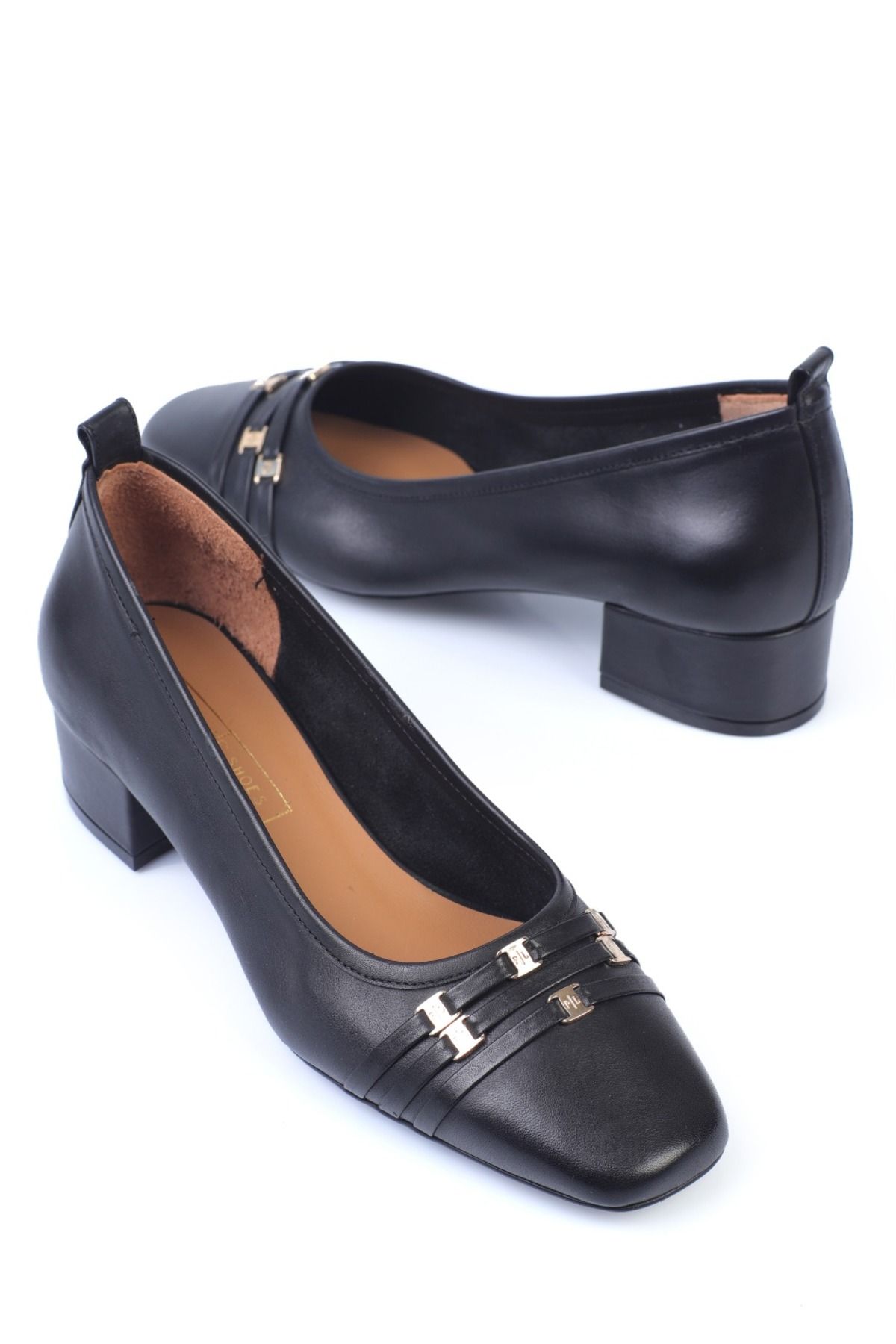 KARVENSHOES HAKİKİ DERİ TOPUKLU AYAKKABI 439