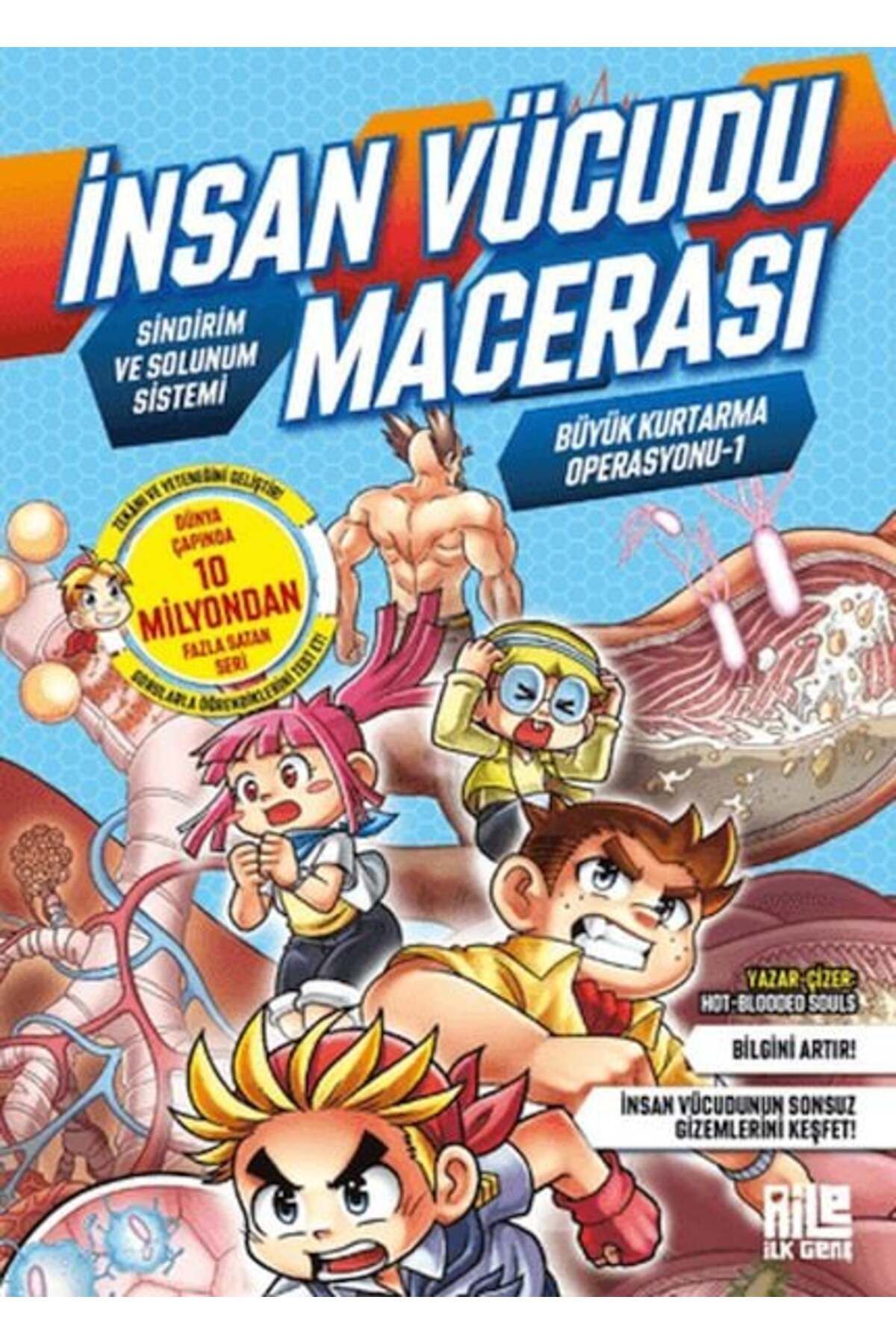 Karatay Yayınları İnsan Vücudu Macerası 1 Sindirim ve Solunum Sistemi