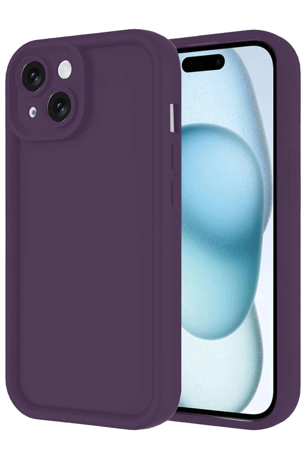 NewFace iPhone 14 Kılıf Viera Silikon - Mor JOJUA