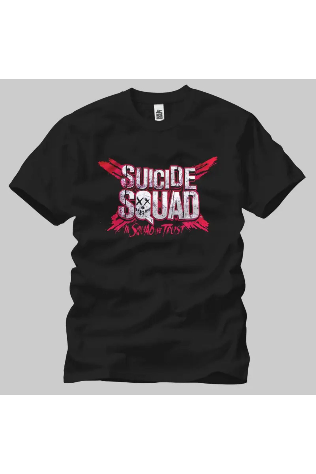 Built By Crazy Suicide Squad Logo Unisex Tişört