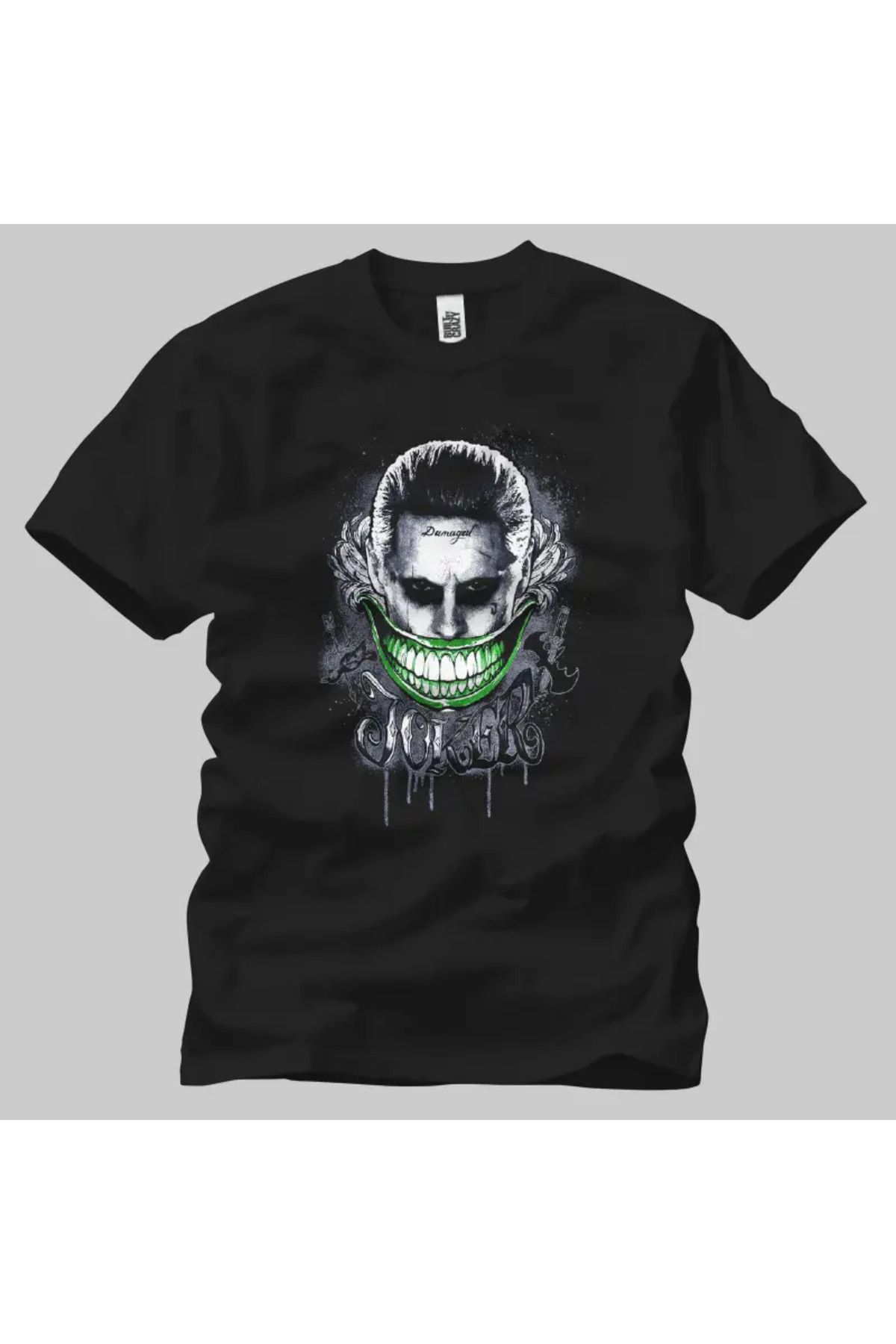 Built By Crazy Suicide Squad: Joker Smile Unisex Tişört