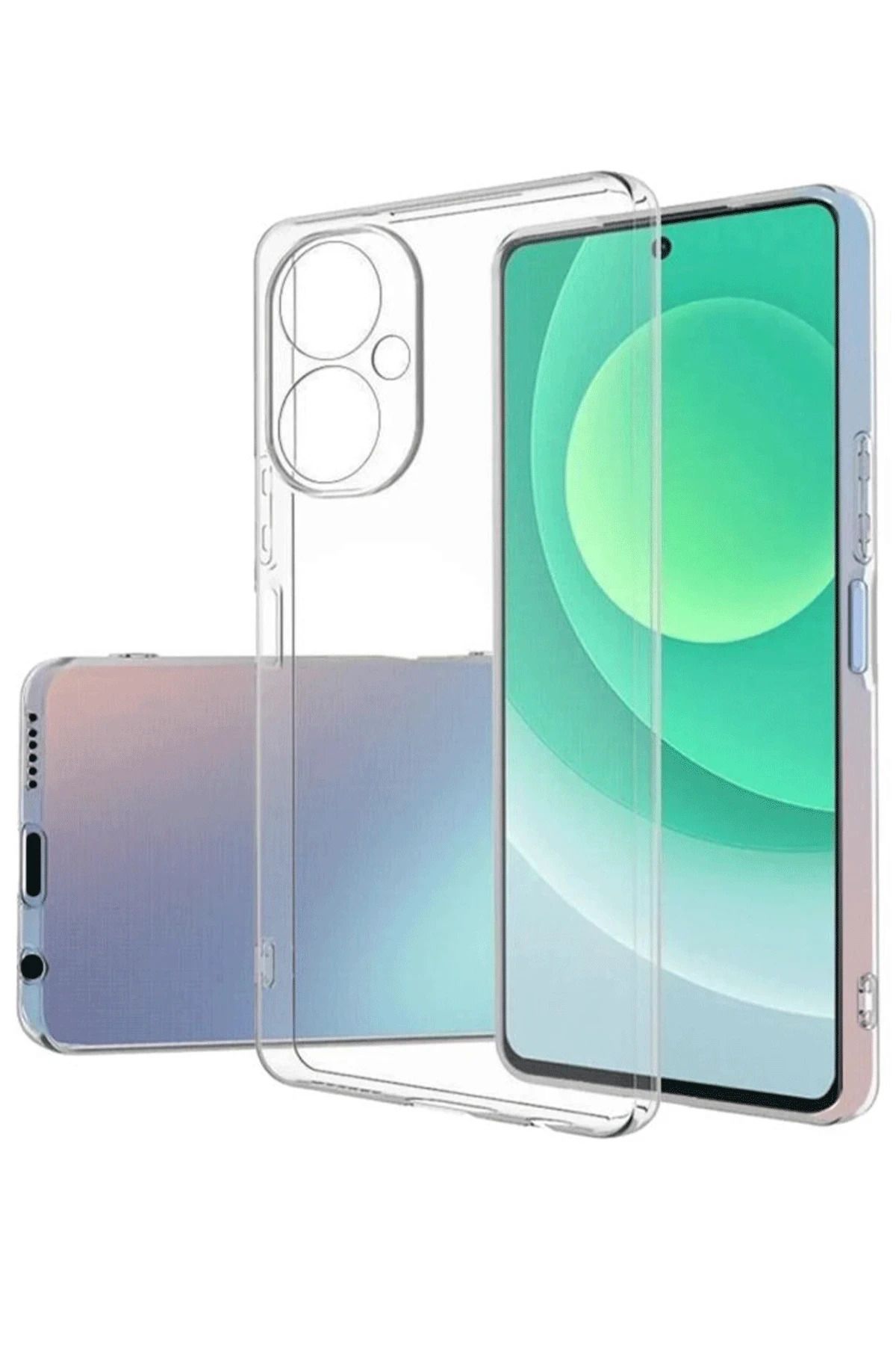 NewFace Tecno Spark 9 Pro Kılıf Lüx Şeffaf Silikon ALMLA