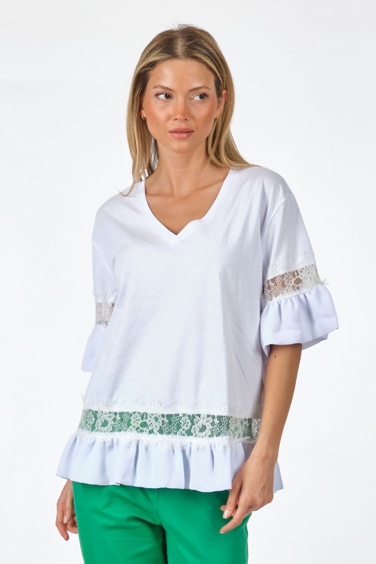 Unique fashion Unique Mode Kadın T-Shirt US212017