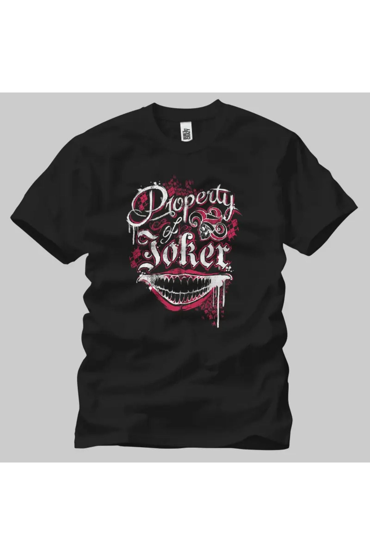 Built By Crazy Suicide Squad: Property Of Joker Unisex Tişört