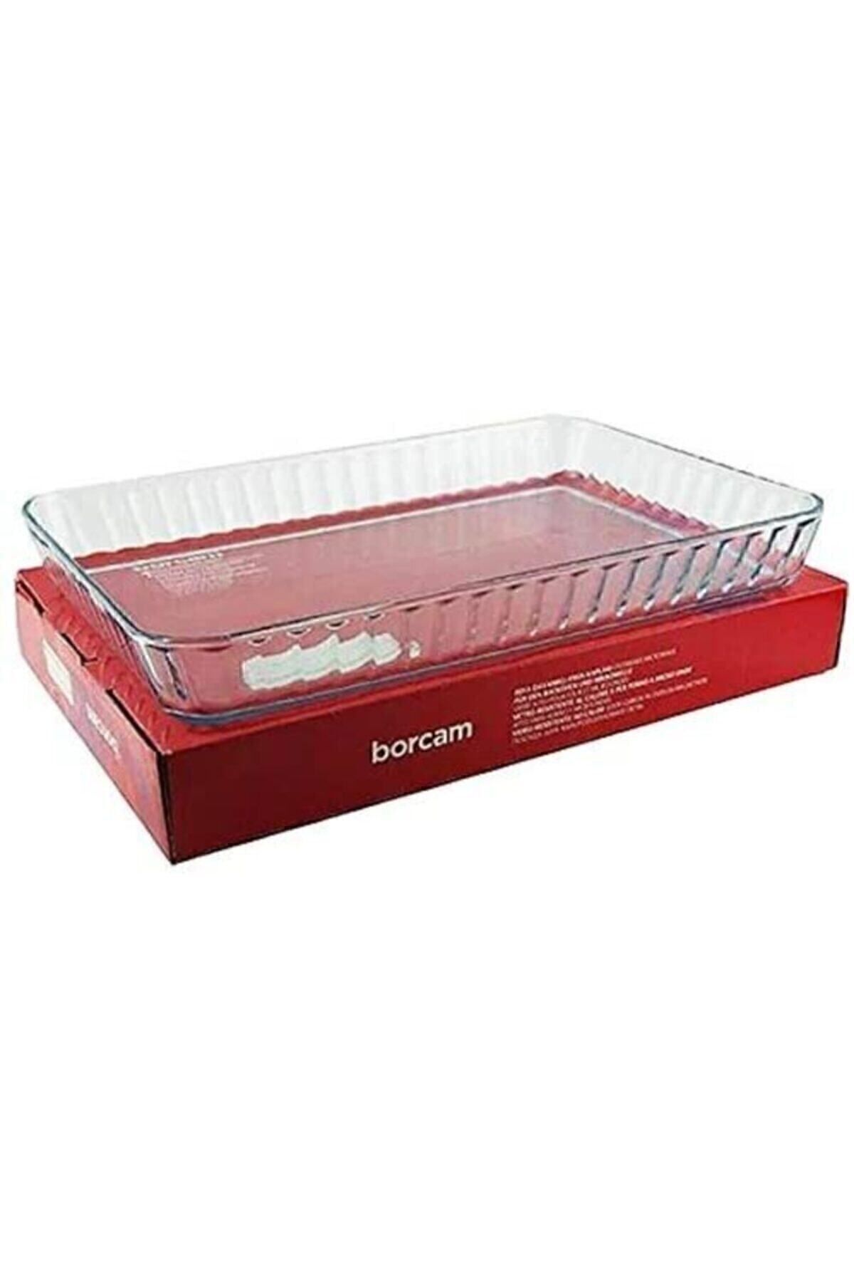 Paşabahçe Borcam Tepsi Dikdörtgen Büyük Fma03121