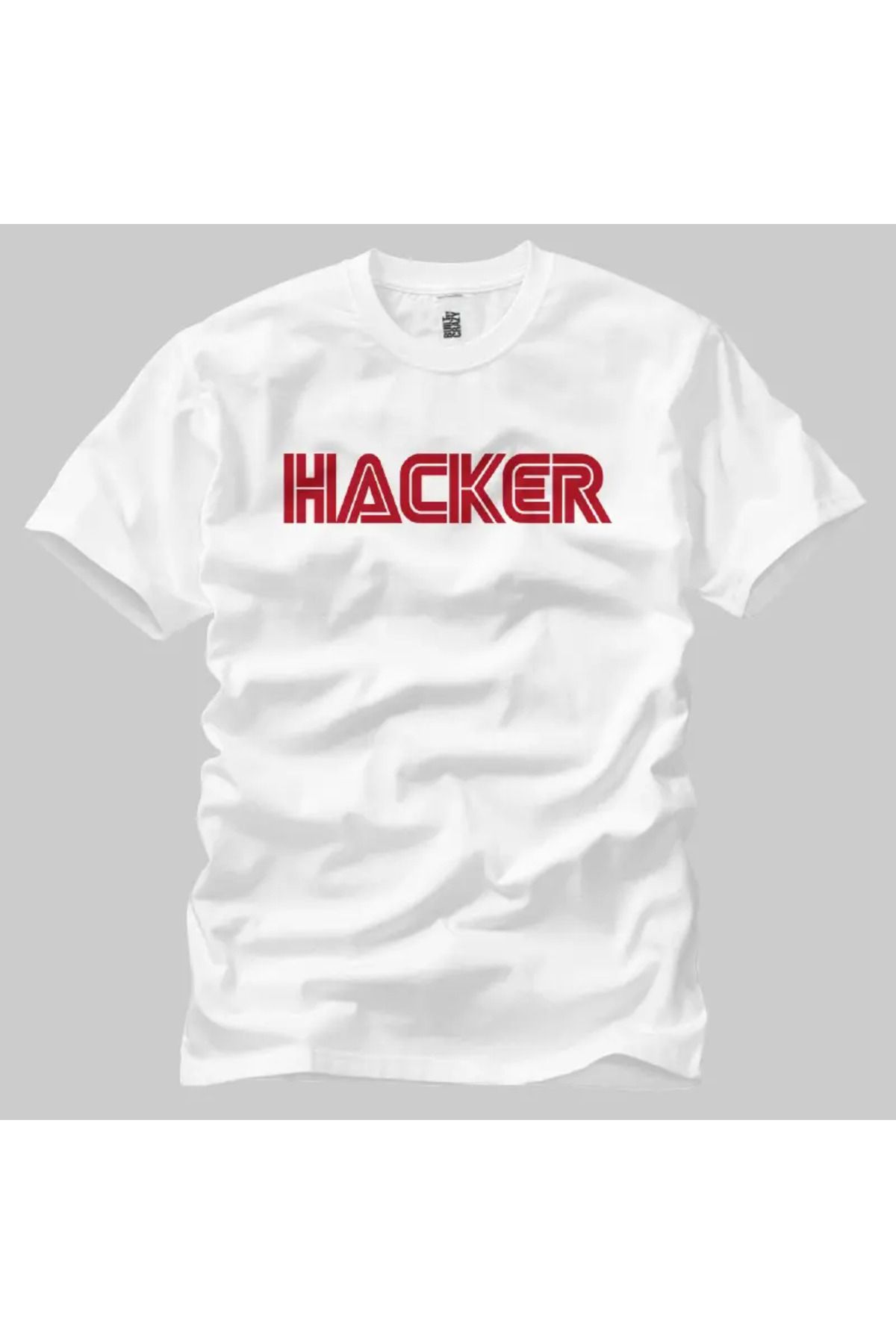 Built By Crazy Mr. Robot: Hacker Unisex Tişört
