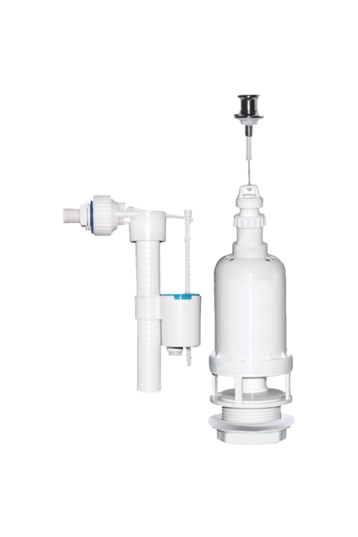 flores Mecanism Pentru Bazin Wc, Cu Snur, Cod-4263 - One Size