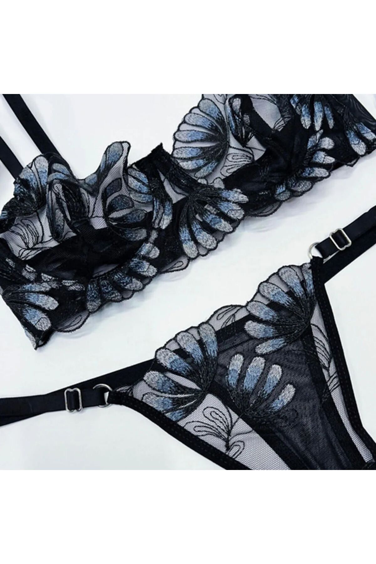 pareoss Dantelli Bralet Takım (SÜTYEN&TANGA)