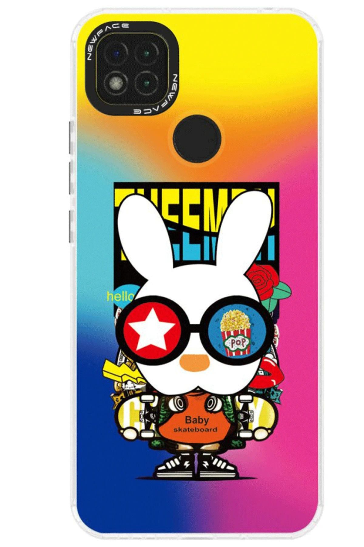 NewFace Xiaomi Redmi 10C Kılıf Estoril Desenli Kapak - Estoril - 10 NRMSA
