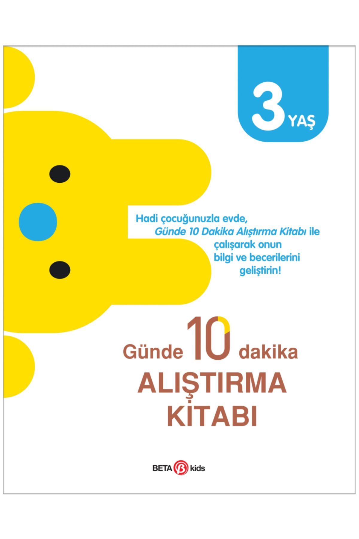 MR RZN STORE Günde 10 Dakika Alıştırma Kitabı 3 Yaş