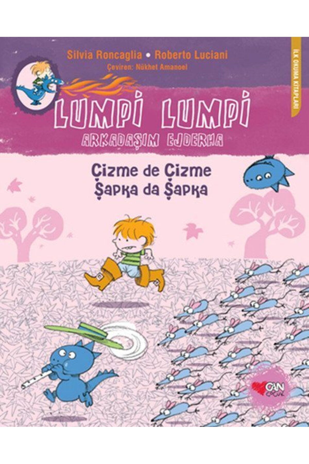 Karatay Yayınları Lumpi Lumpi Arkadaşım Ejderha Çizme de Çizme Şapka da Şapka
