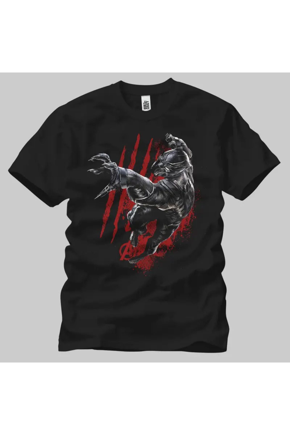 Built By Crazy Civil War Black Panther Unisex Tişört