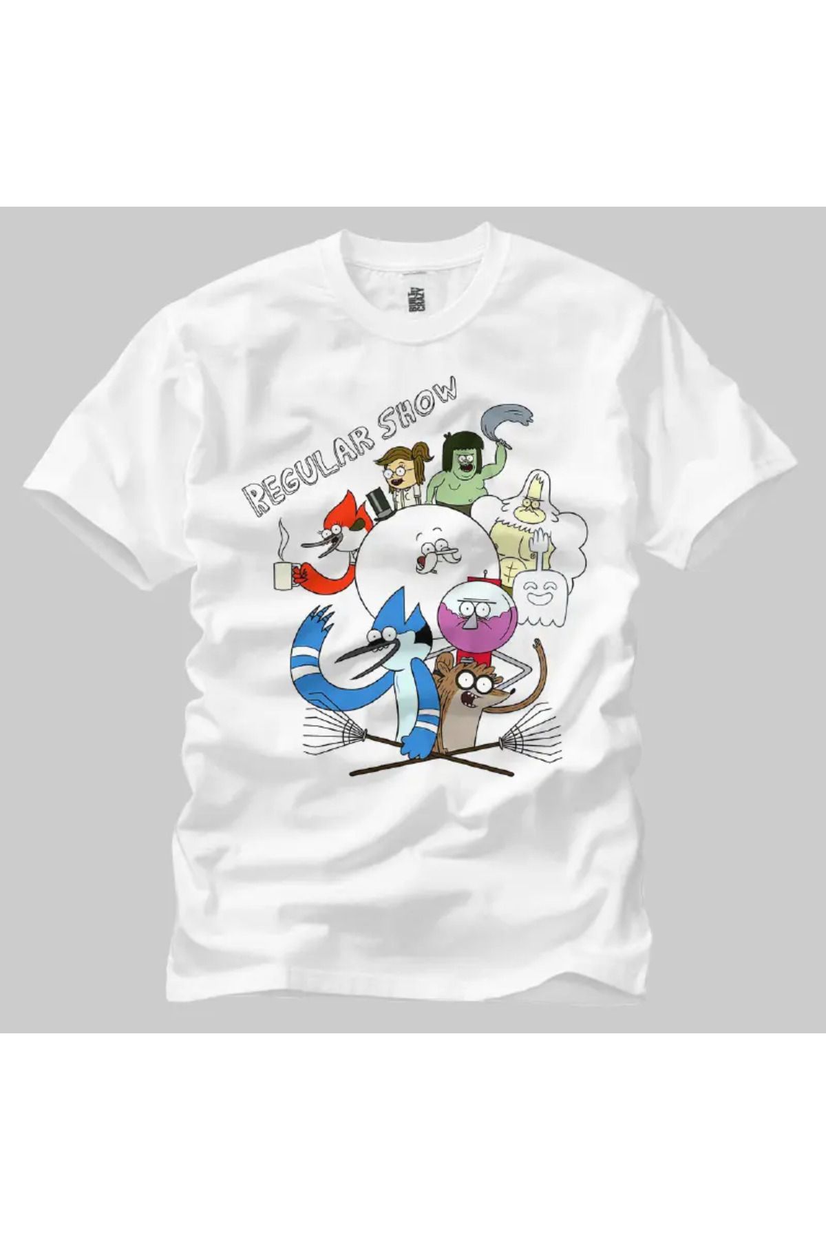 Built By Crazy Regular Show: Group Unisex Tişört