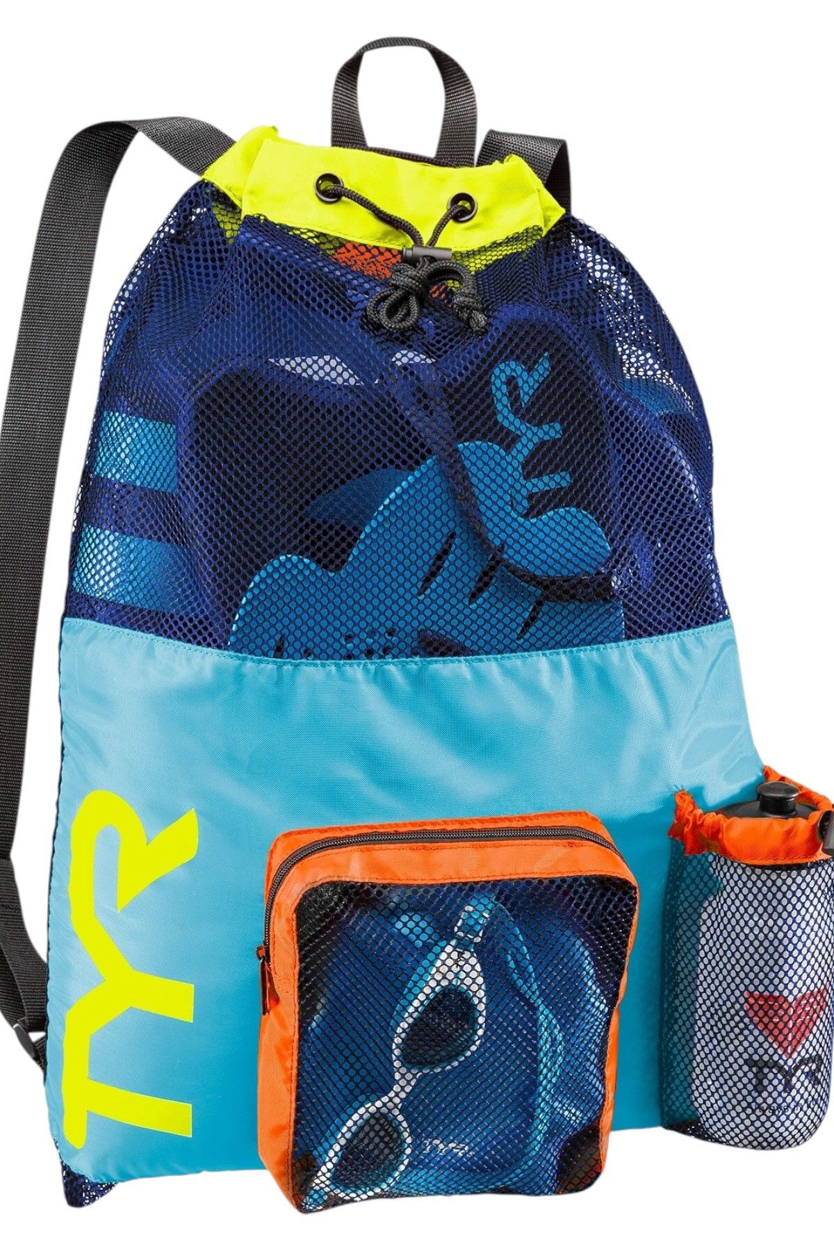 TYR Big Mesh Mummy Yüzücü Sırt Çantası 40 Litre