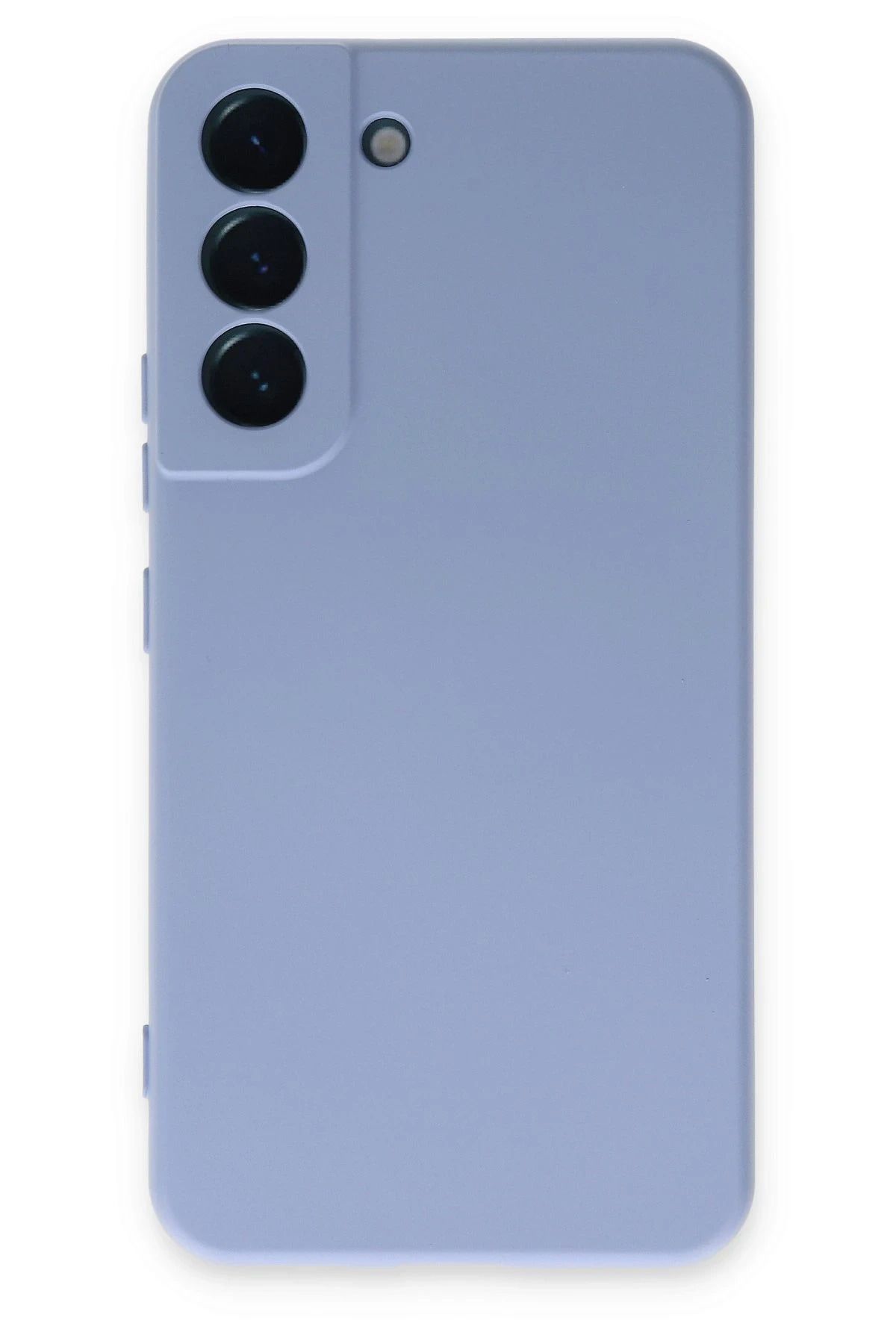 NewFace Galaxy S22 Uyumlu Kılıf Nano içi Kadife Silikon - Lila