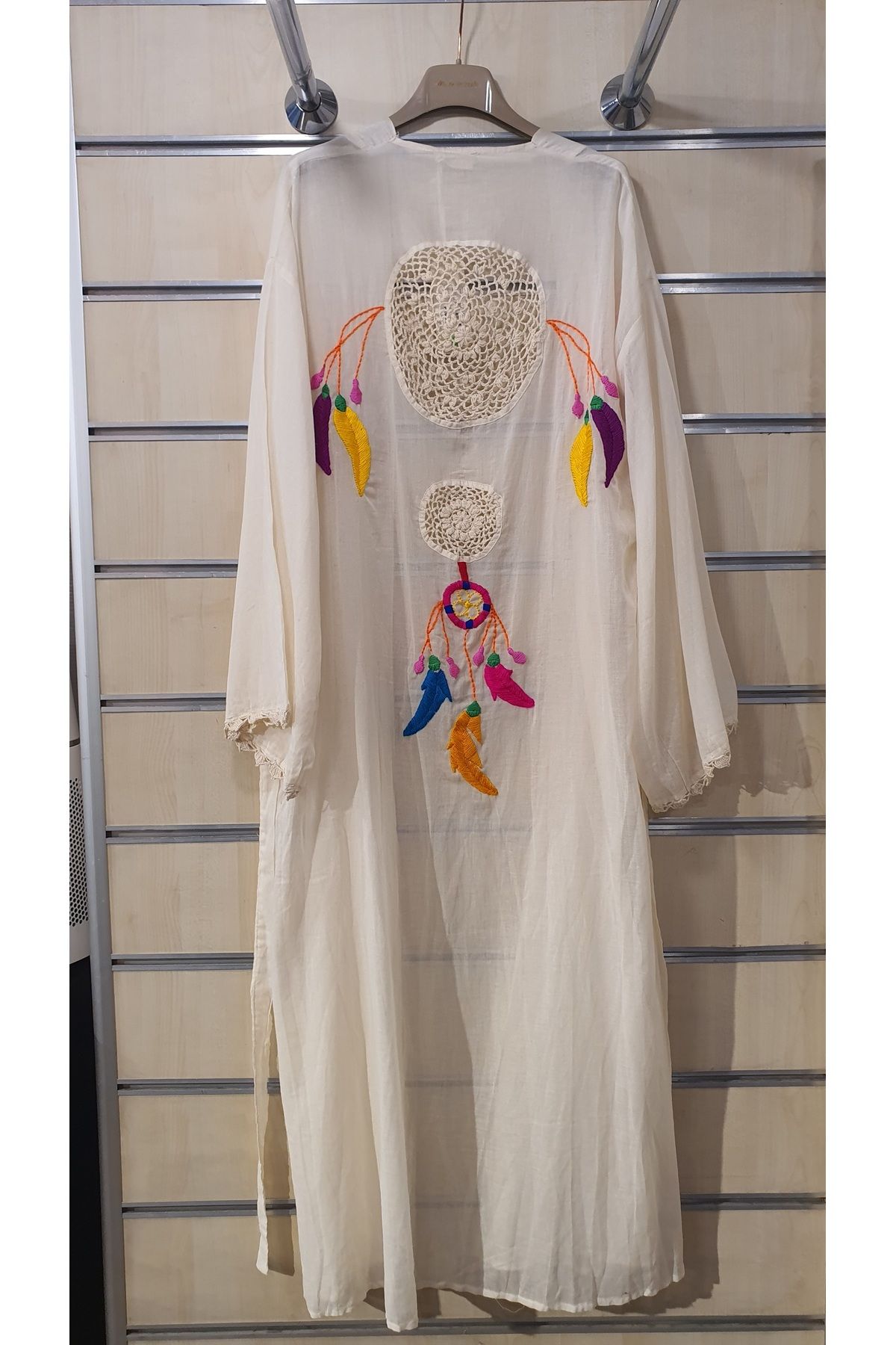 Park Moda NAKIŞLI HAM PAMUK KİMONO