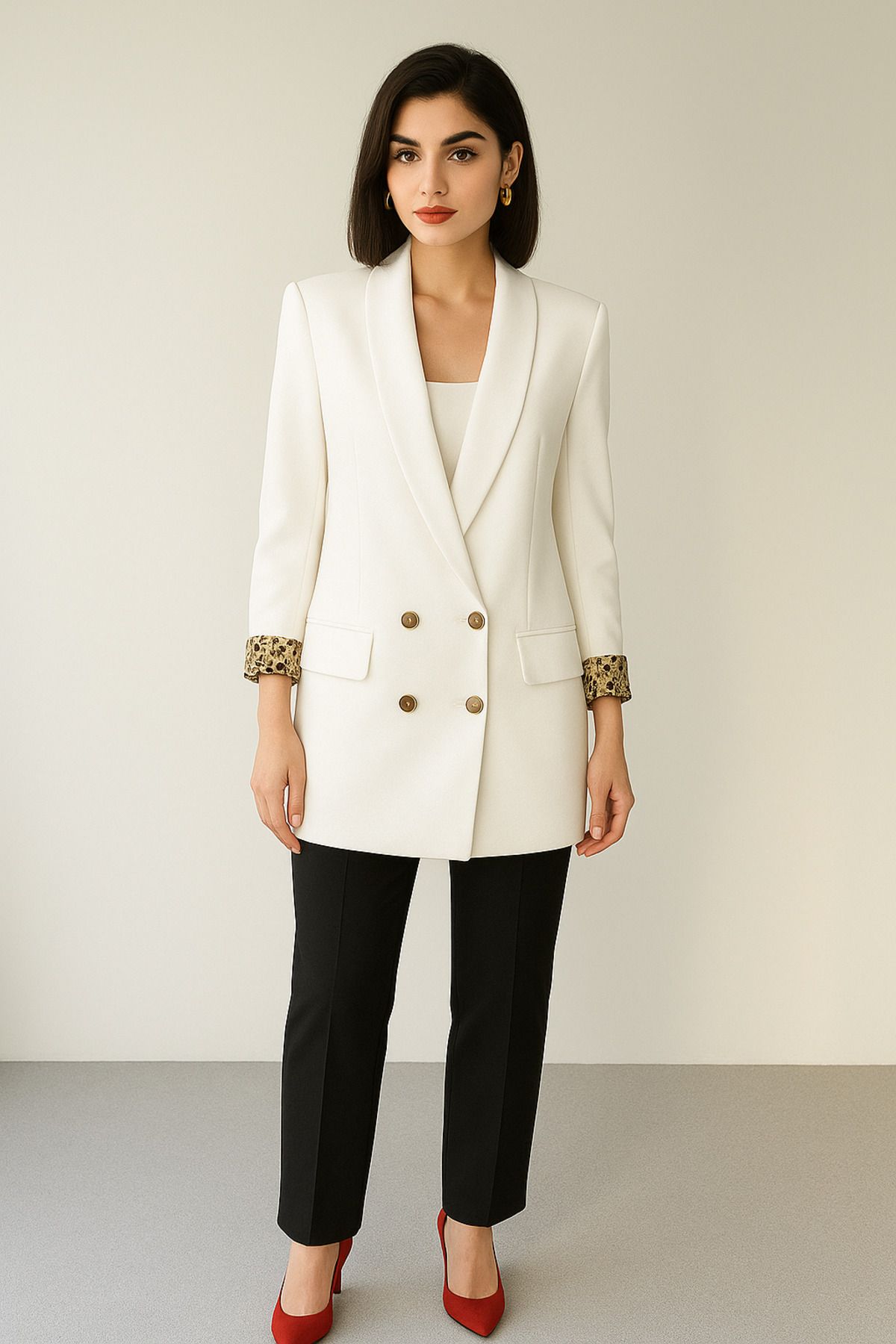 MEECY Kadın Blazer Ceket