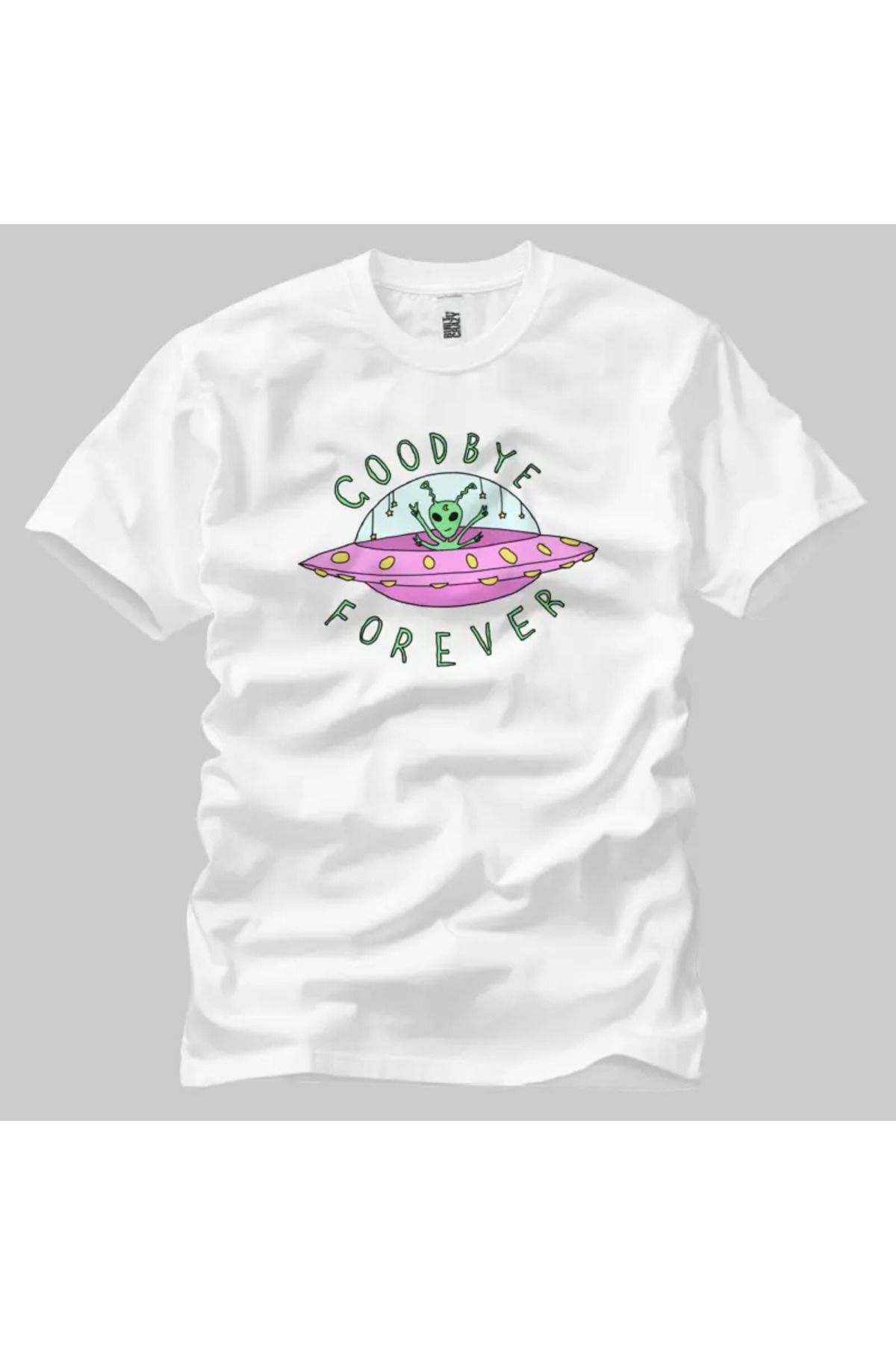 Built By Crazy Alien Goodbye Alien Unisex Tişört
