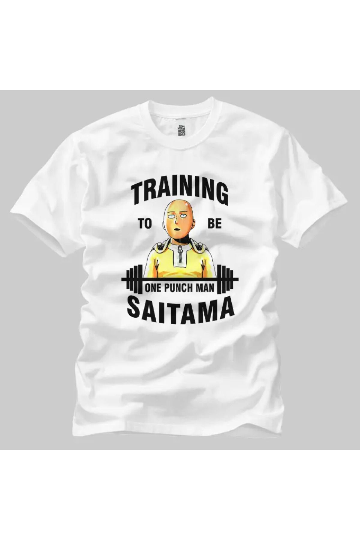 Built By Crazy One Punch Man: Training Saitama Unisex Tişört