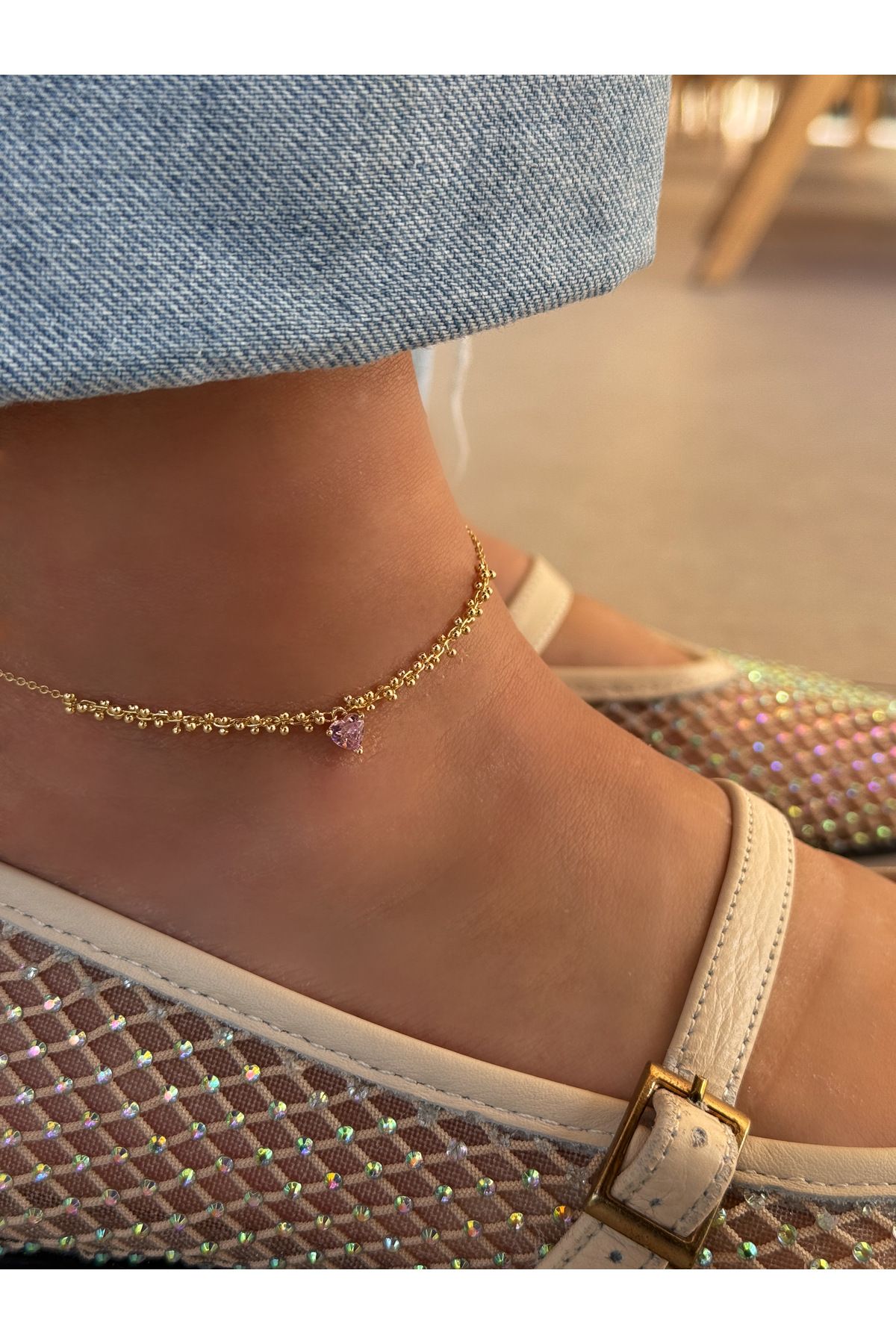 HeyYou Jewelry Pinklowe halhal