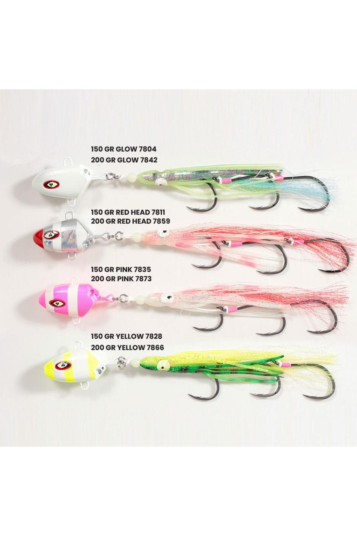 Seabor OCTO JIG 150 GR - RED HEAD 7811
