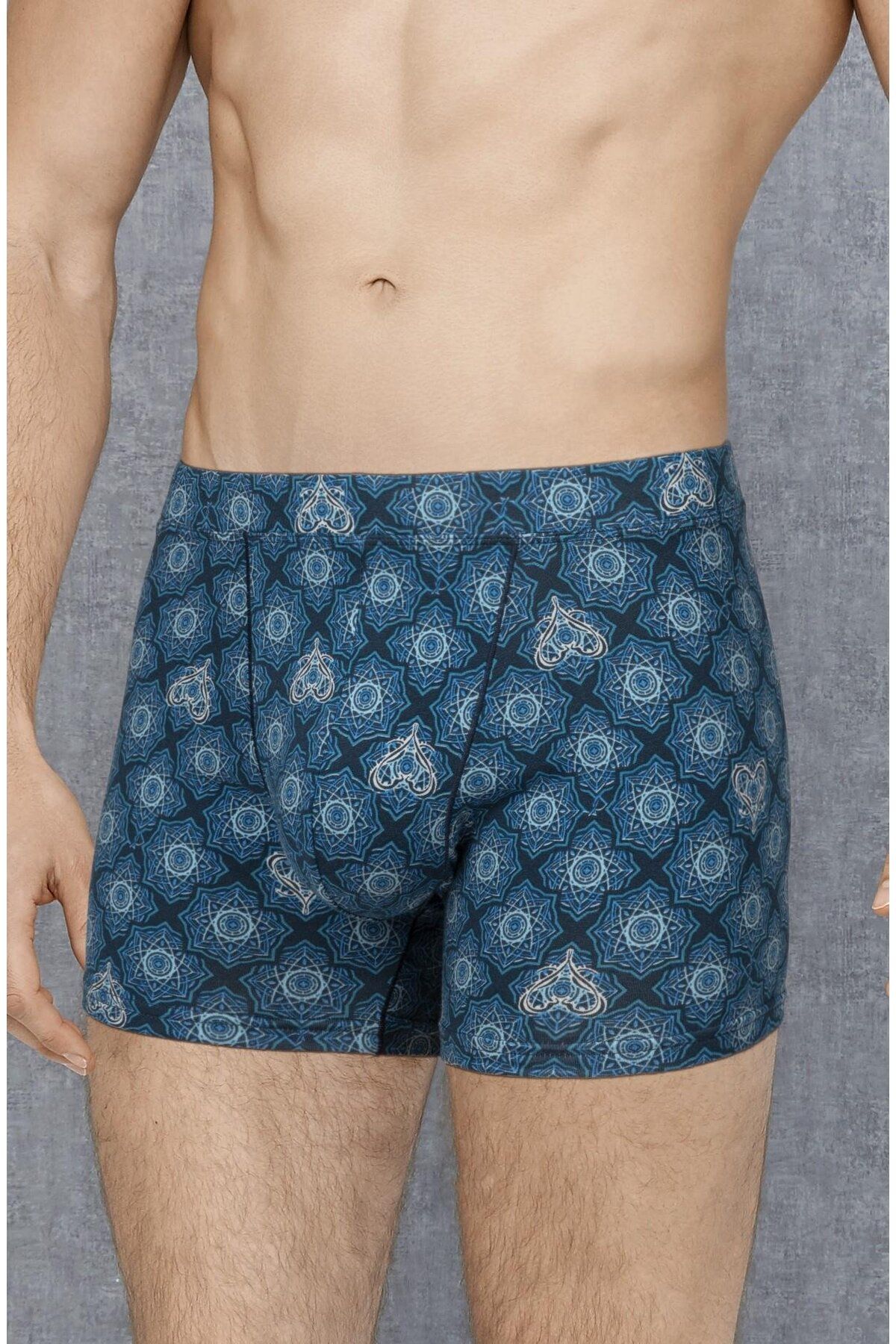 Doreanse Erkek Yılan Desenli Boxer